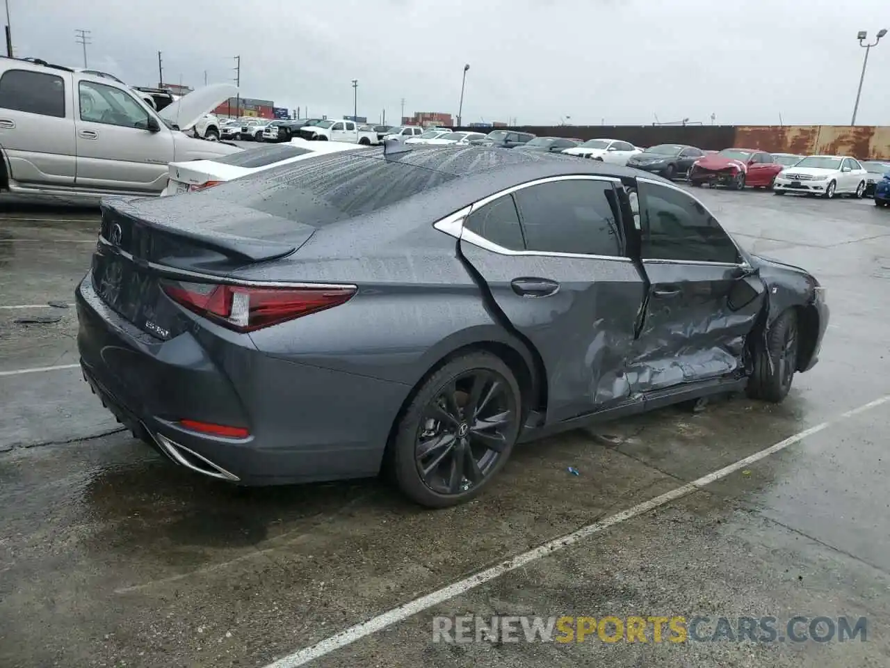 3 Photograph of a damaged car 58AJZ1B16PU155987 LEXUS ES350 2023