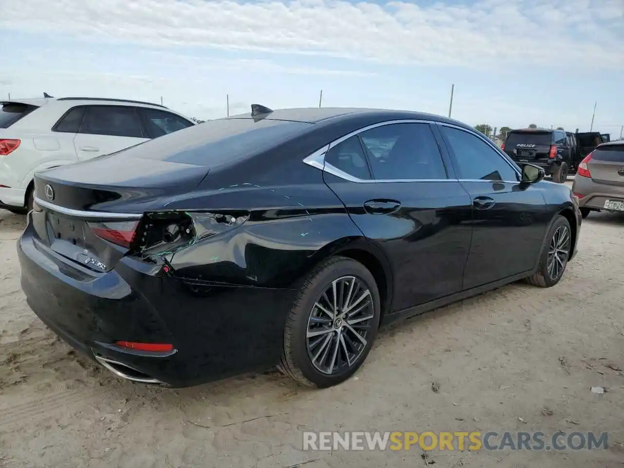 3 Photograph of a damaged car 58ADZ1B14RU164283 LEXUS ES350 2024