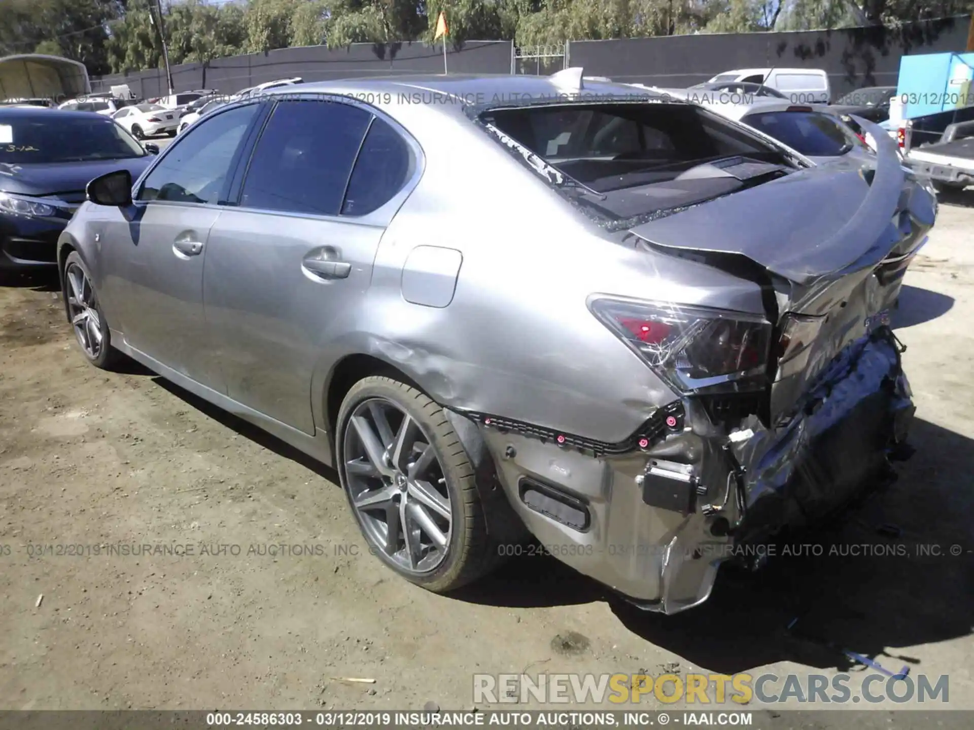 3 Photograph of a damaged car JTHBZ1BL0KA017680 LEXUS GS 2019