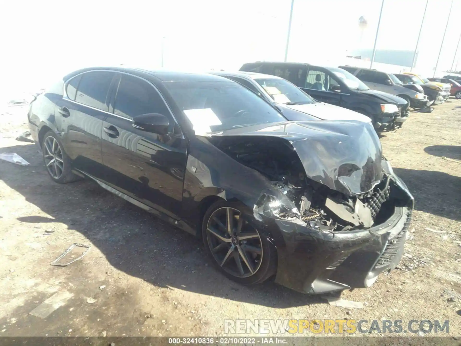 1 Photograph of a damaged car JTHBZ1BL1KA016909 LEXUS GS 2019