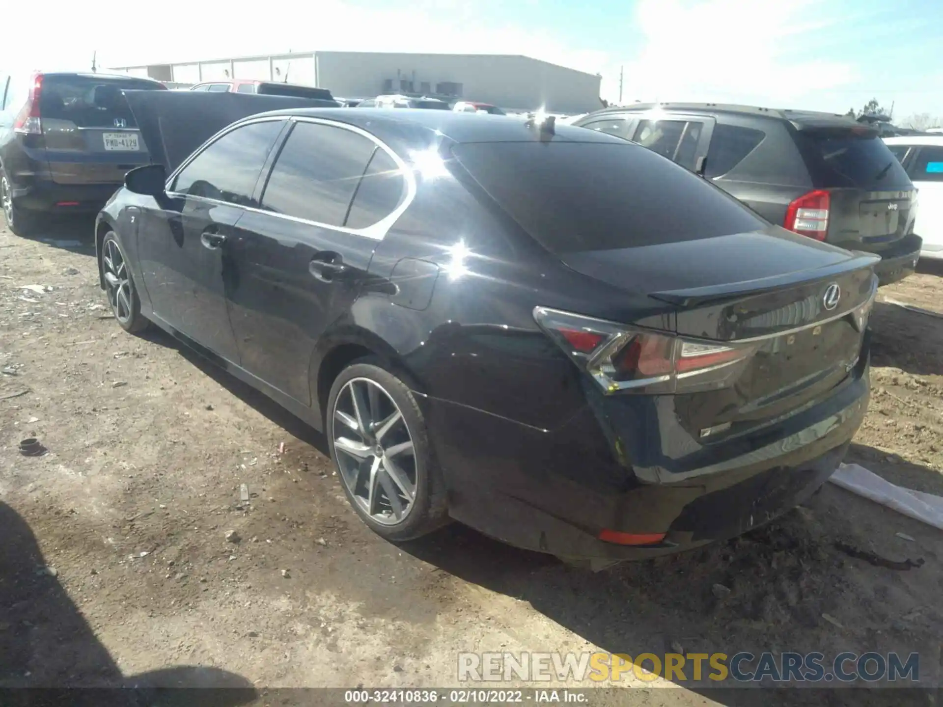 3 Фотография поврежденного автомобиля JTHBZ1BL1KA016909 LEXUS GS 2019