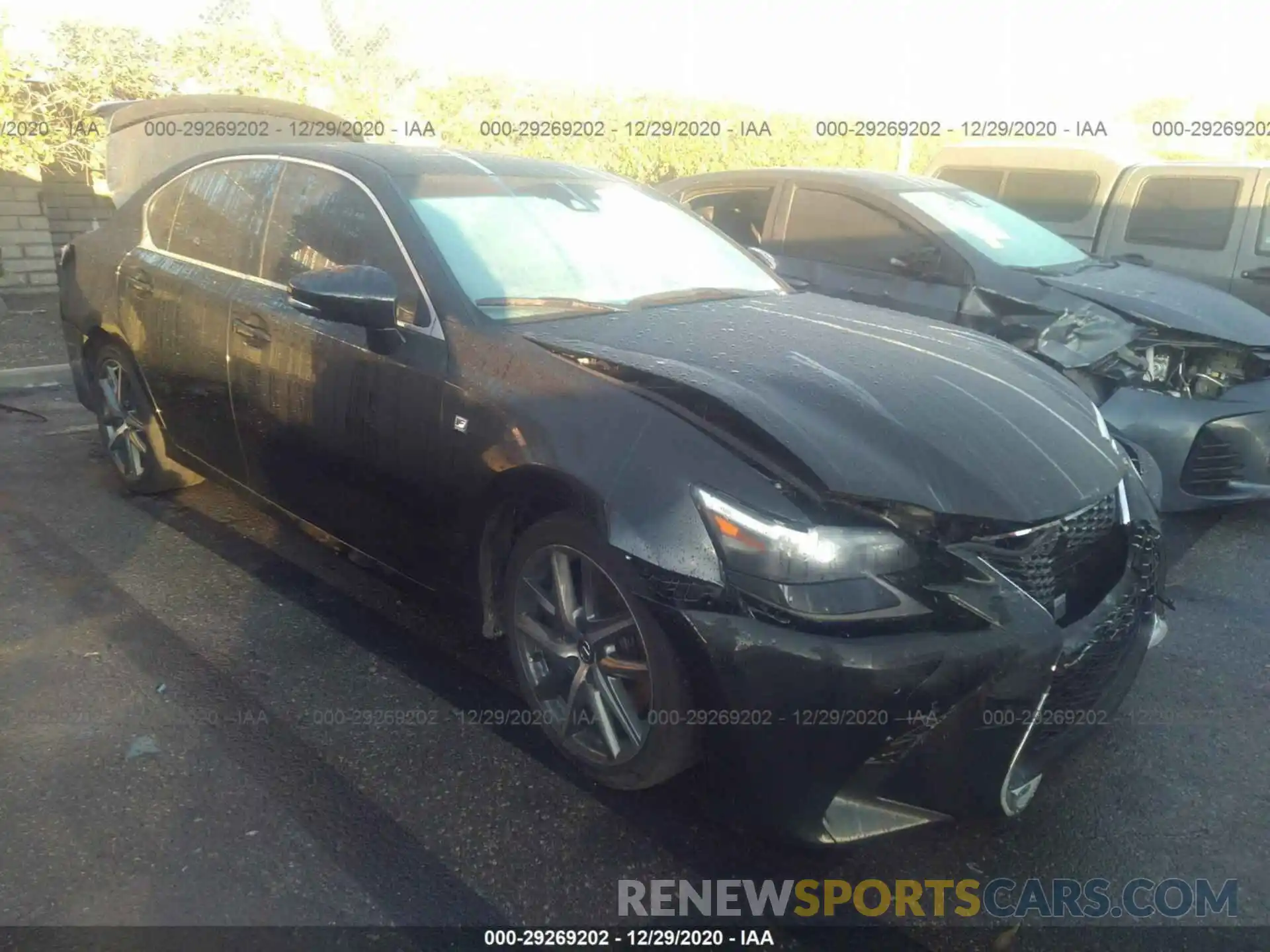 1 Photograph of a damaged car JTHBZ1BL1KA017641 LEXUS GS 2019