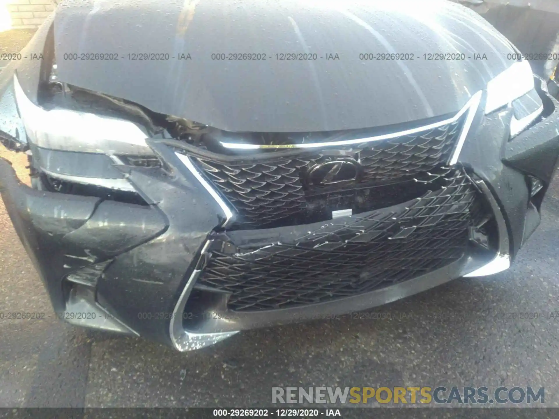 6 Photograph of a damaged car JTHBZ1BL1KA017641 LEXUS GS 2019