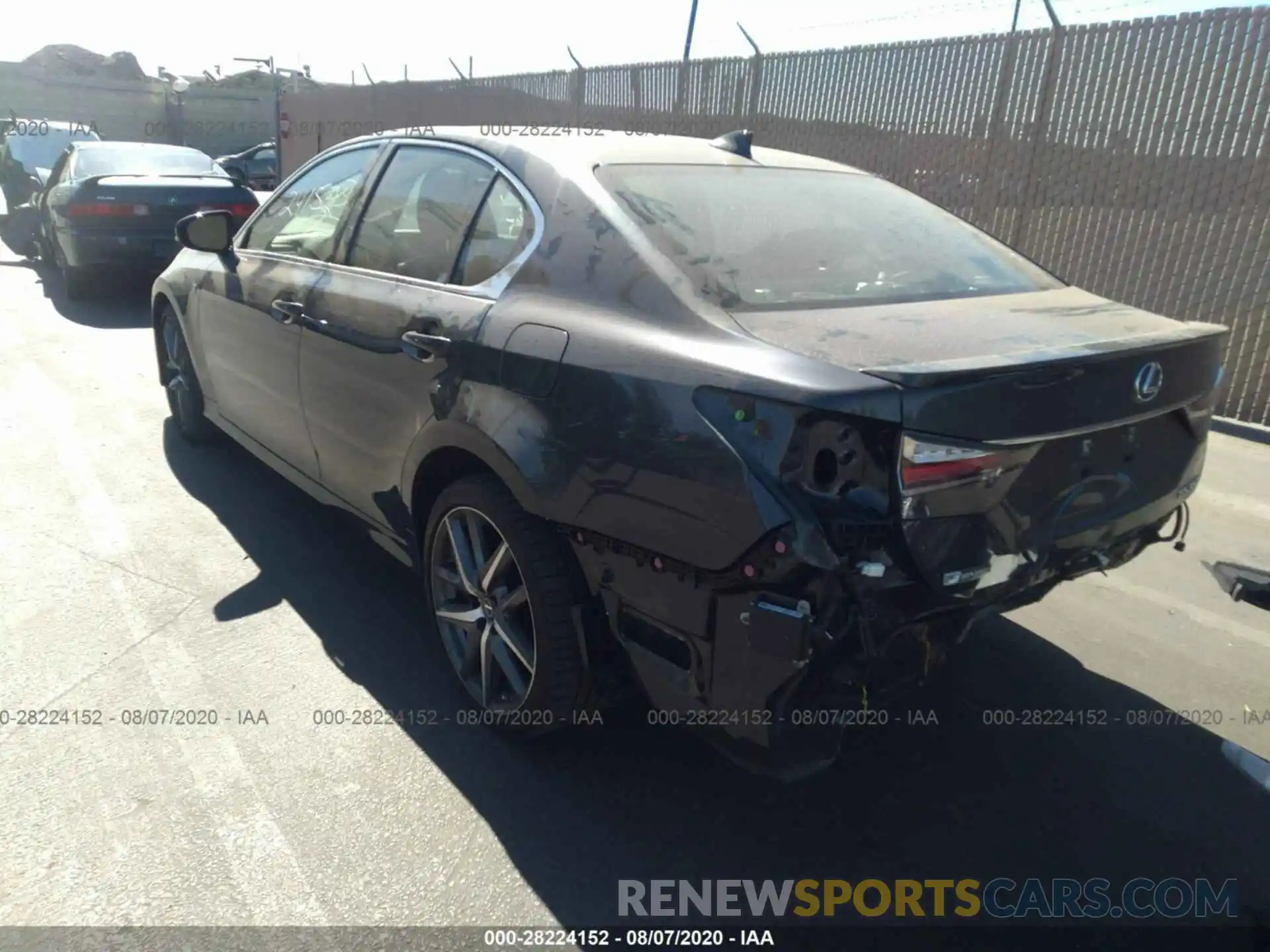 3 Photograph of a damaged car JTHBZ1BL3KA017866 LEXUS GS 2019