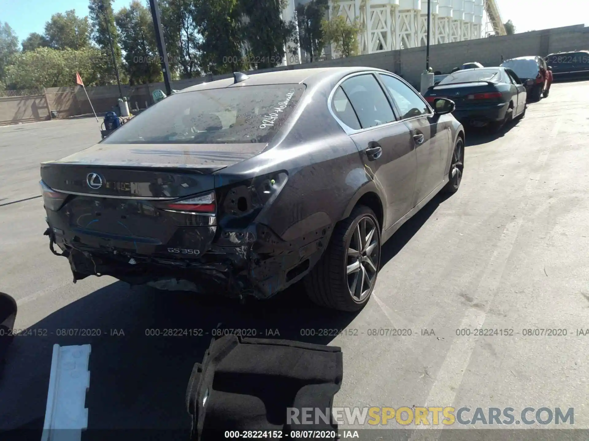 4 Photograph of a damaged car JTHBZ1BL3KA017866 LEXUS GS 2019