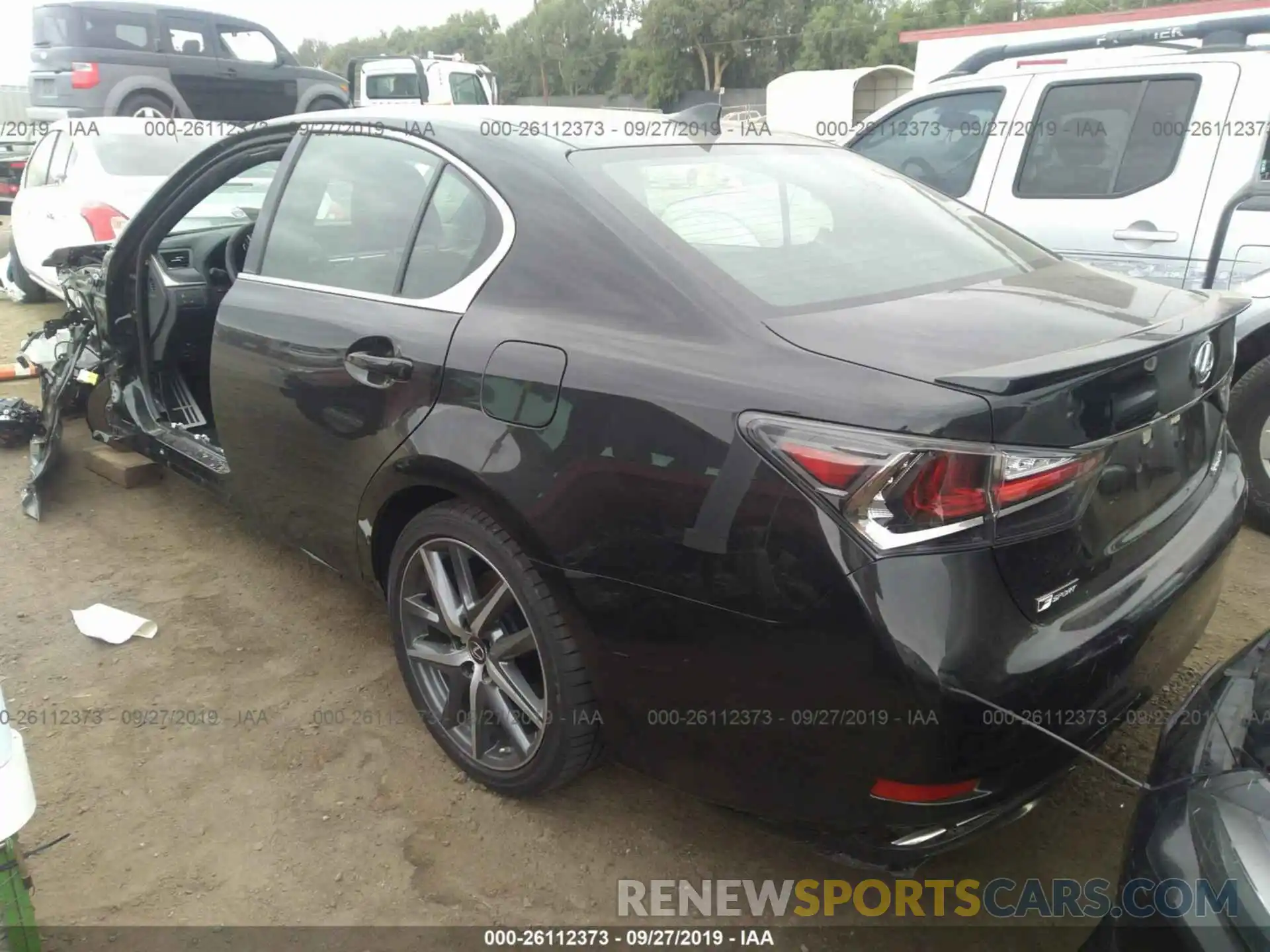 3 Photograph of a damaged car JTHBZ1BL3KA018659 LEXUS GS 2019