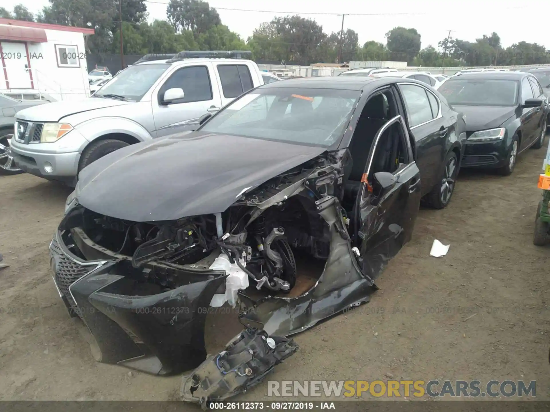 6 Photograph of a damaged car JTHBZ1BL3KA018659 LEXUS GS 2019