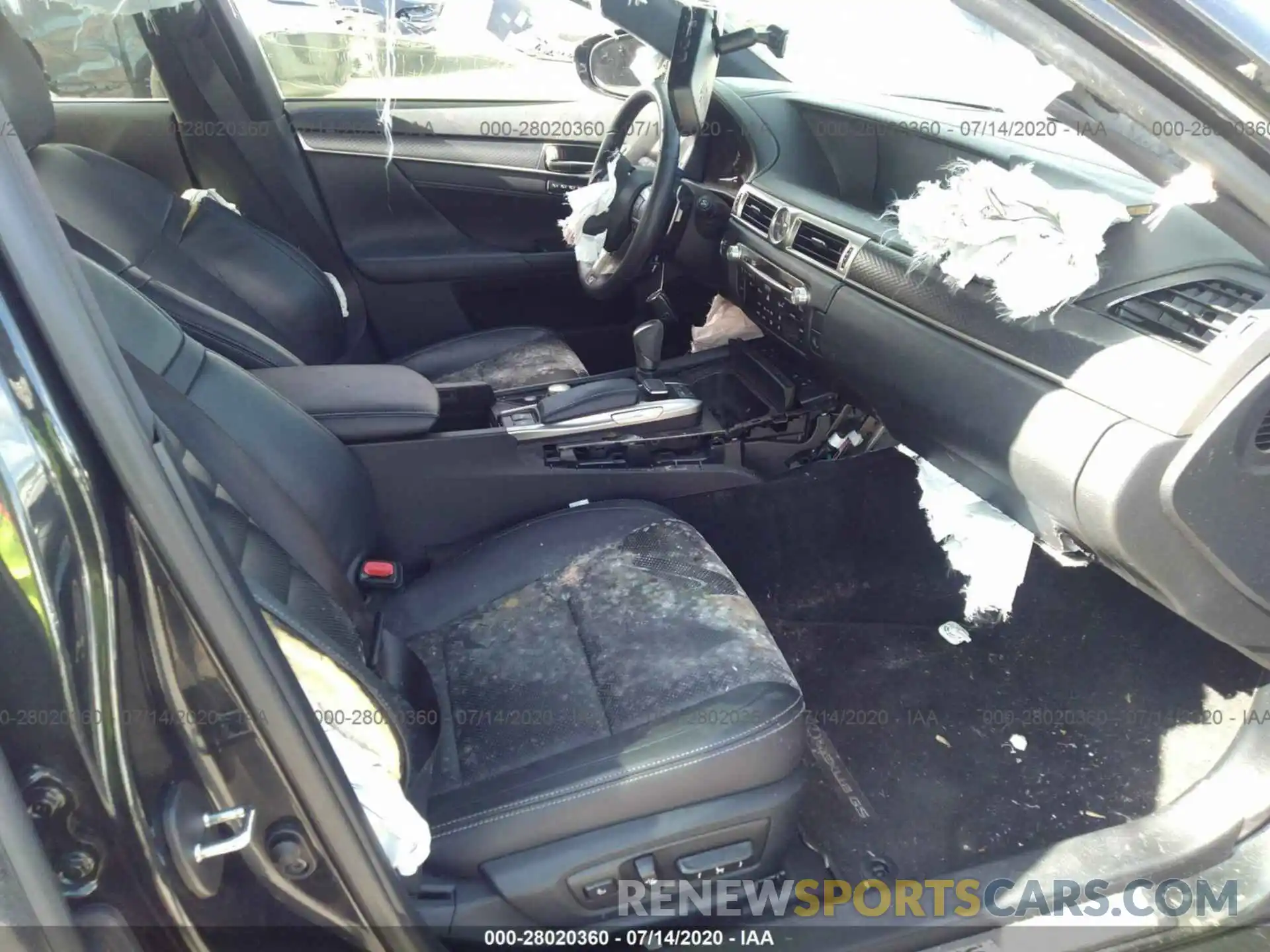 5 Photograph of a damaged car JTHBZ1BL3KA018905 LEXUS GS 2019