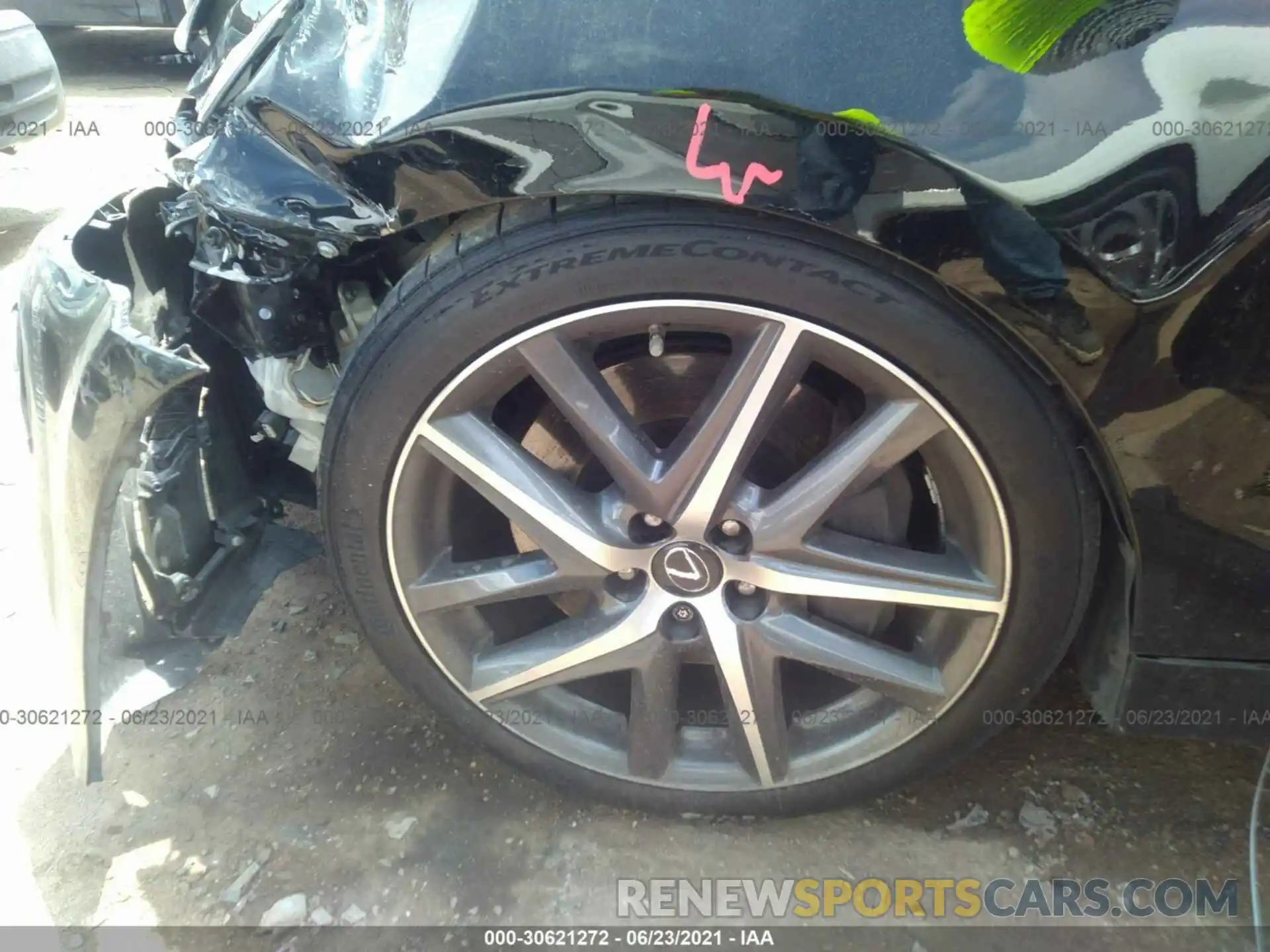 12 Photograph of a damaged car JTHBZ1BL6KA017134 LEXUS GS 2019