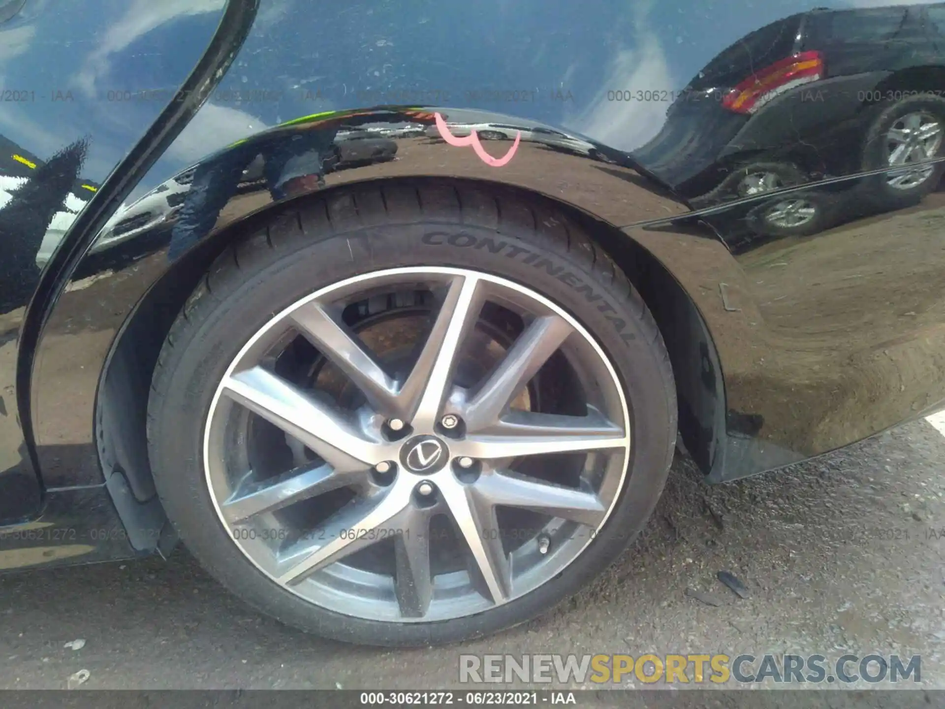 13 Photograph of a damaged car JTHBZ1BL6KA017134 LEXUS GS 2019