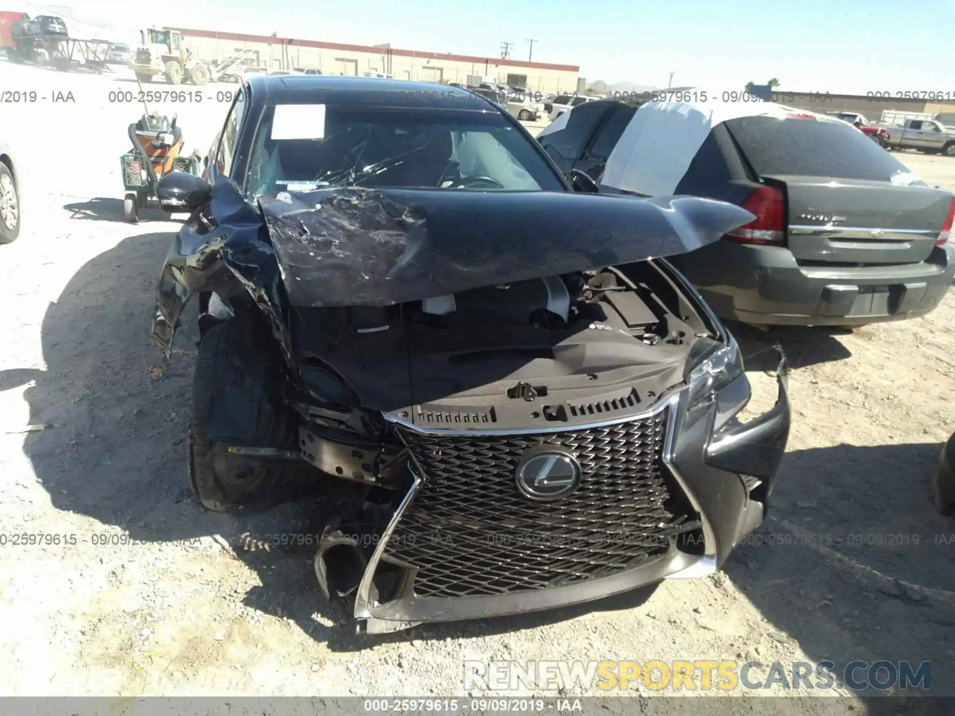 6 Photograph of a damaged car JTHBZ1BL7KA016994 LEXUS GS 2019