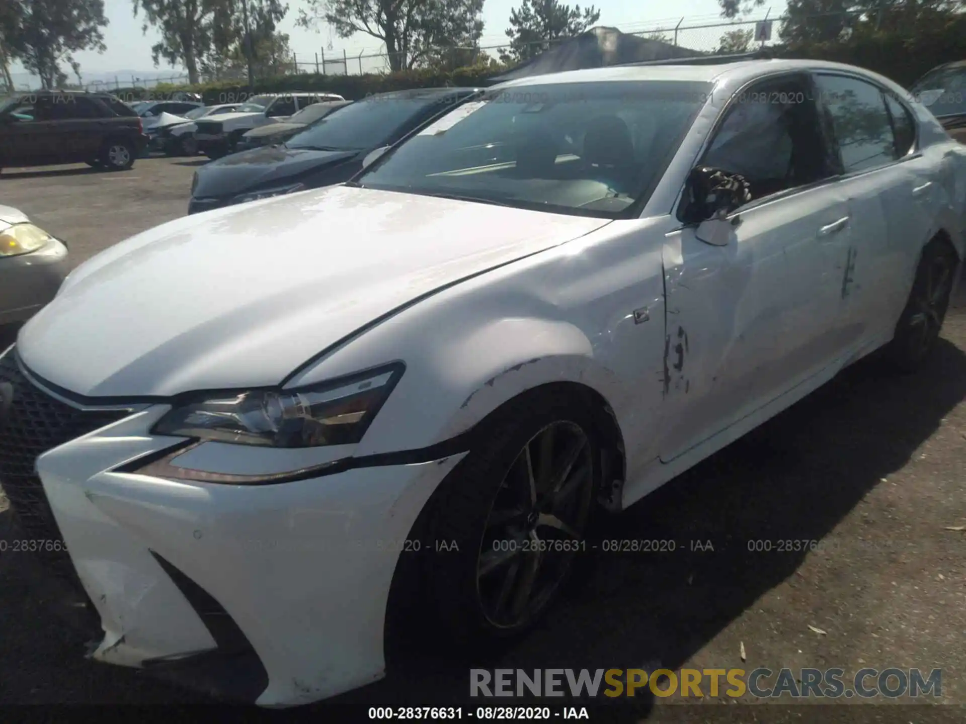 6 Photograph of a damaged car JTHBZ1BL7KA017692 LEXUS GS 2019