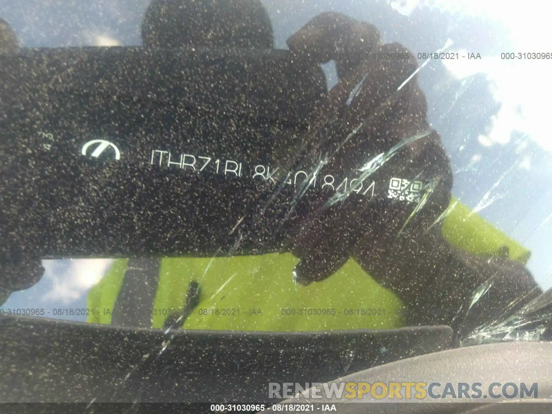 9 Photograph of a damaged car JTHBZ1BL8KA018494 LEXUS GS 2019