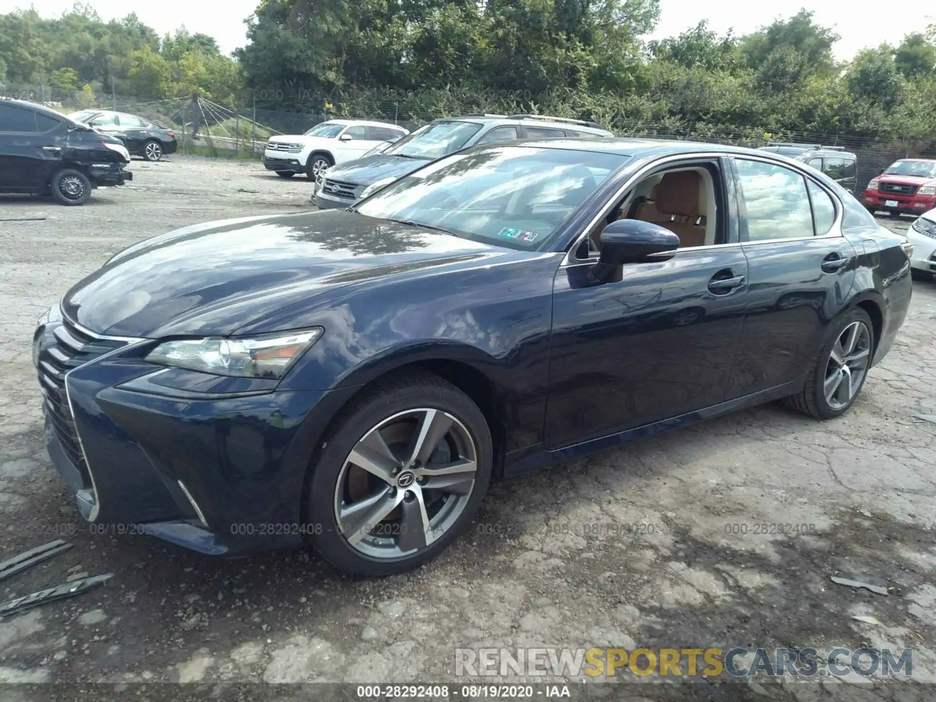 2 Photograph of a damaged car JTHCZ1BL0KA011026 LEXUS GS 2019