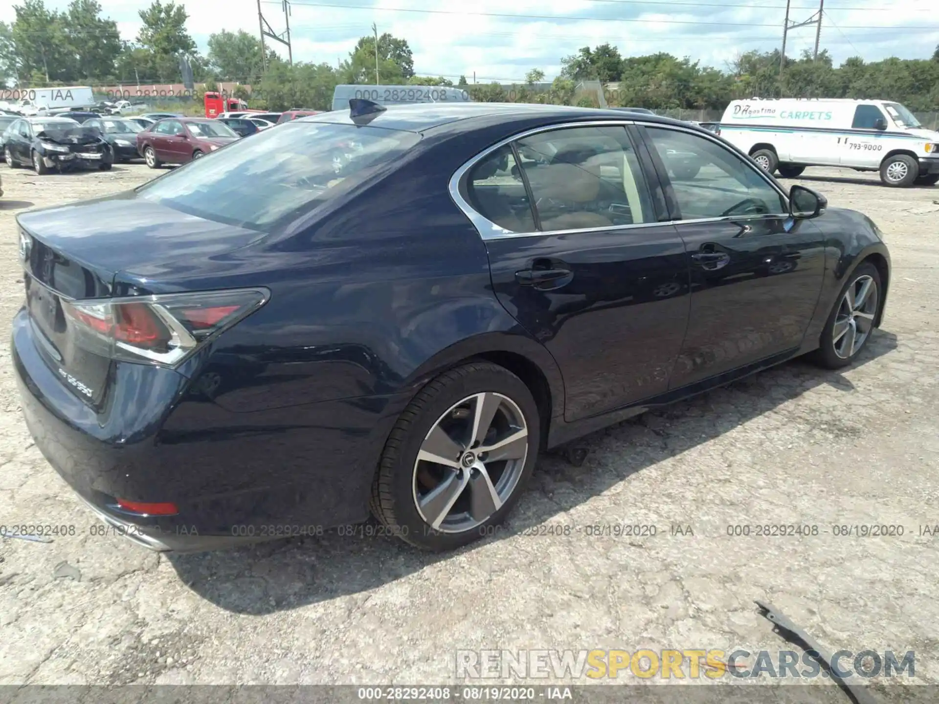 4 Photograph of a damaged car JTHCZ1BL0KA011026 LEXUS GS 2019