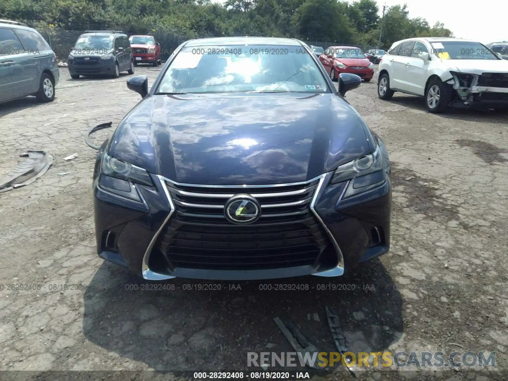 6 Photograph of a damaged car JTHCZ1BL0KA011026 LEXUS GS 2019