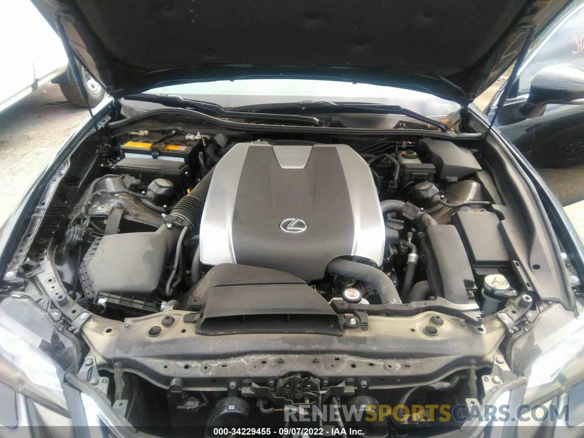 10 Фотография поврежденного автомобиля JTHCZ1BL4KA011837 LEXUS GS 2019