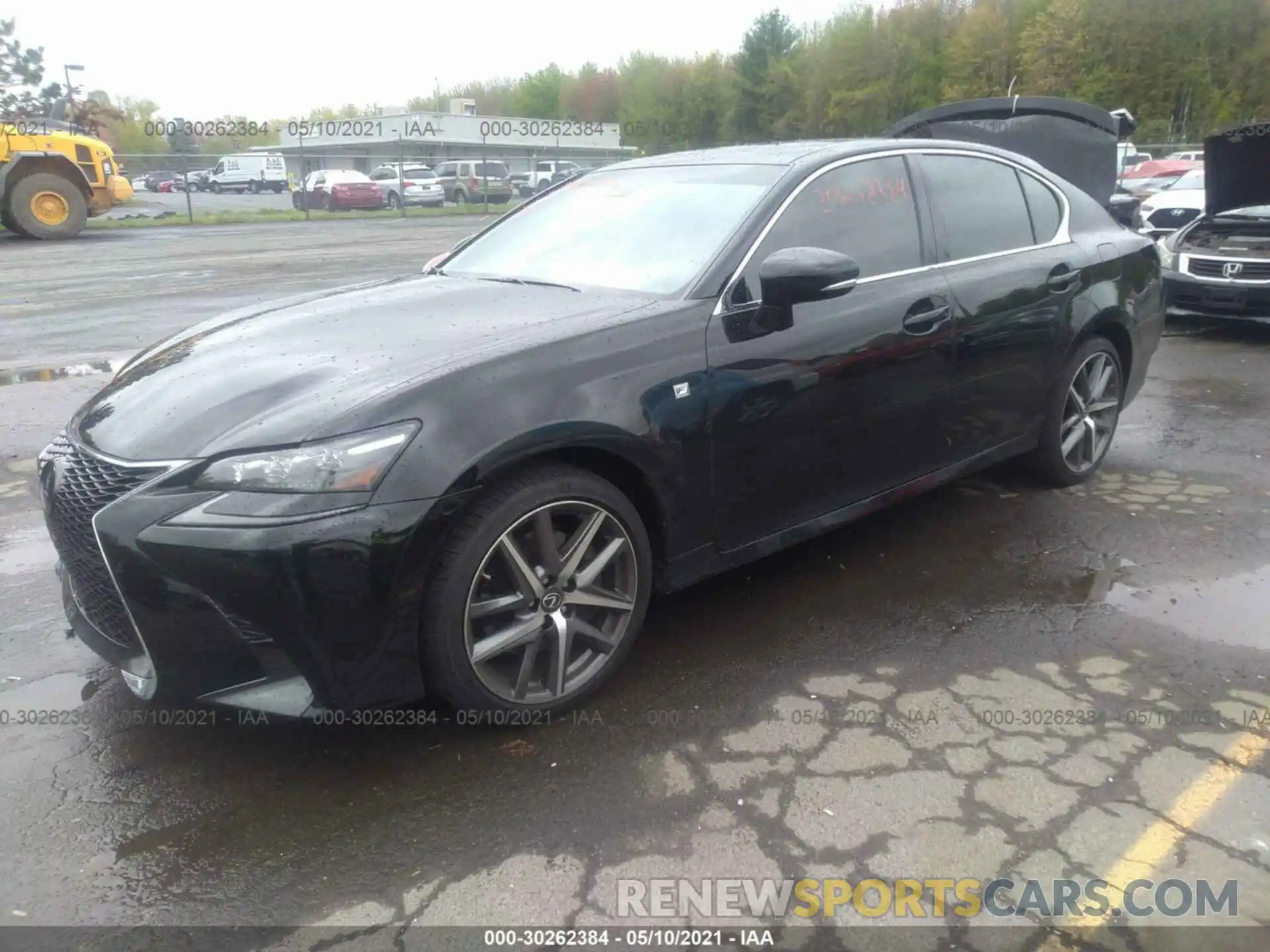 2 Фотография поврежденного автомобиля JTHCZ1BL4KA011935 LEXUS GS 2019