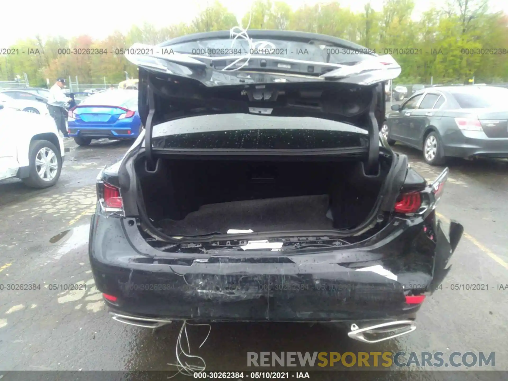 6 Photograph of a damaged car JTHCZ1BL4KA011935 LEXUS GS 2019