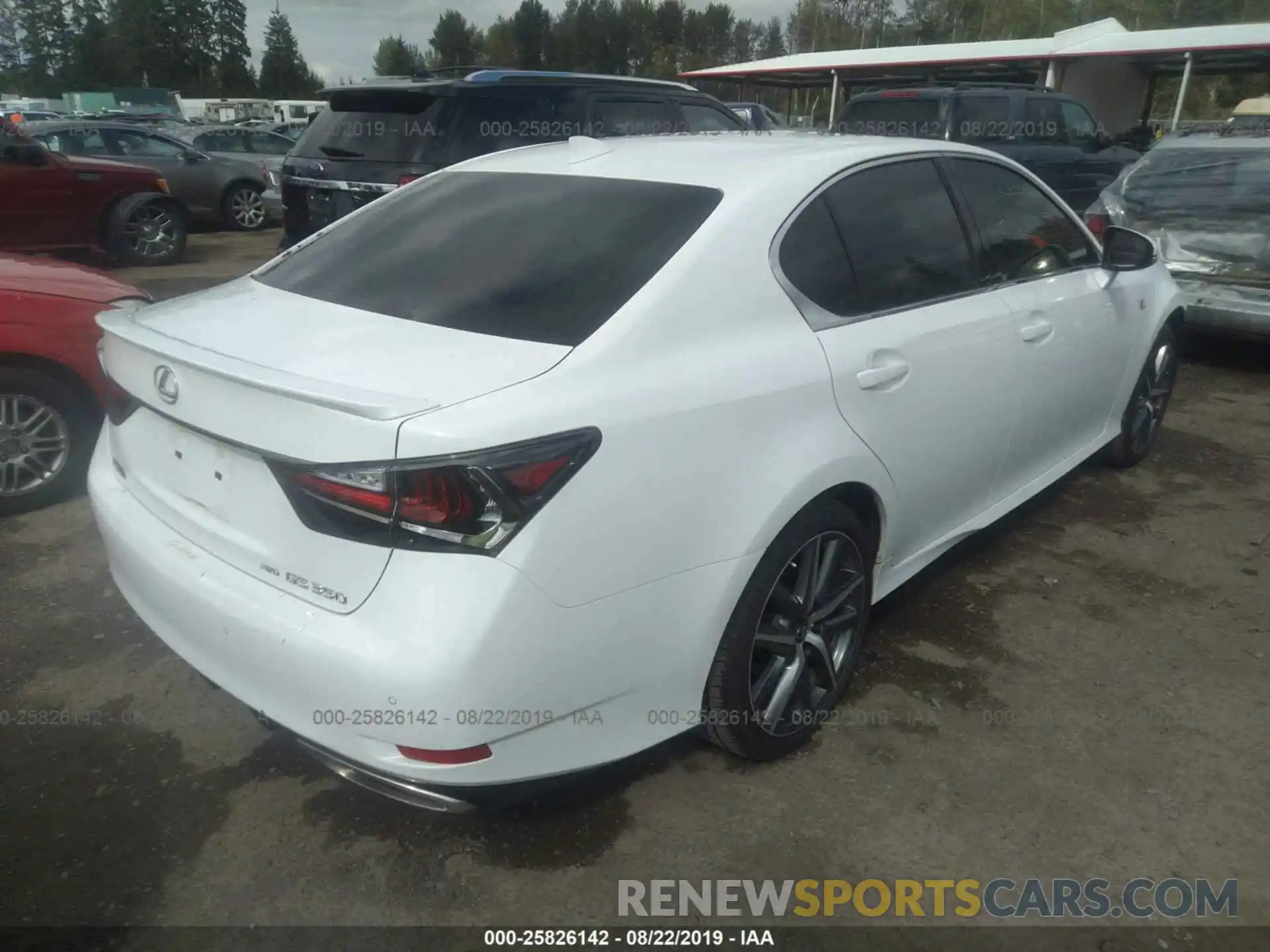 4 Фотография поврежденного автомобиля JTHCZ1BL5KA010759 LEXUS GS 2019