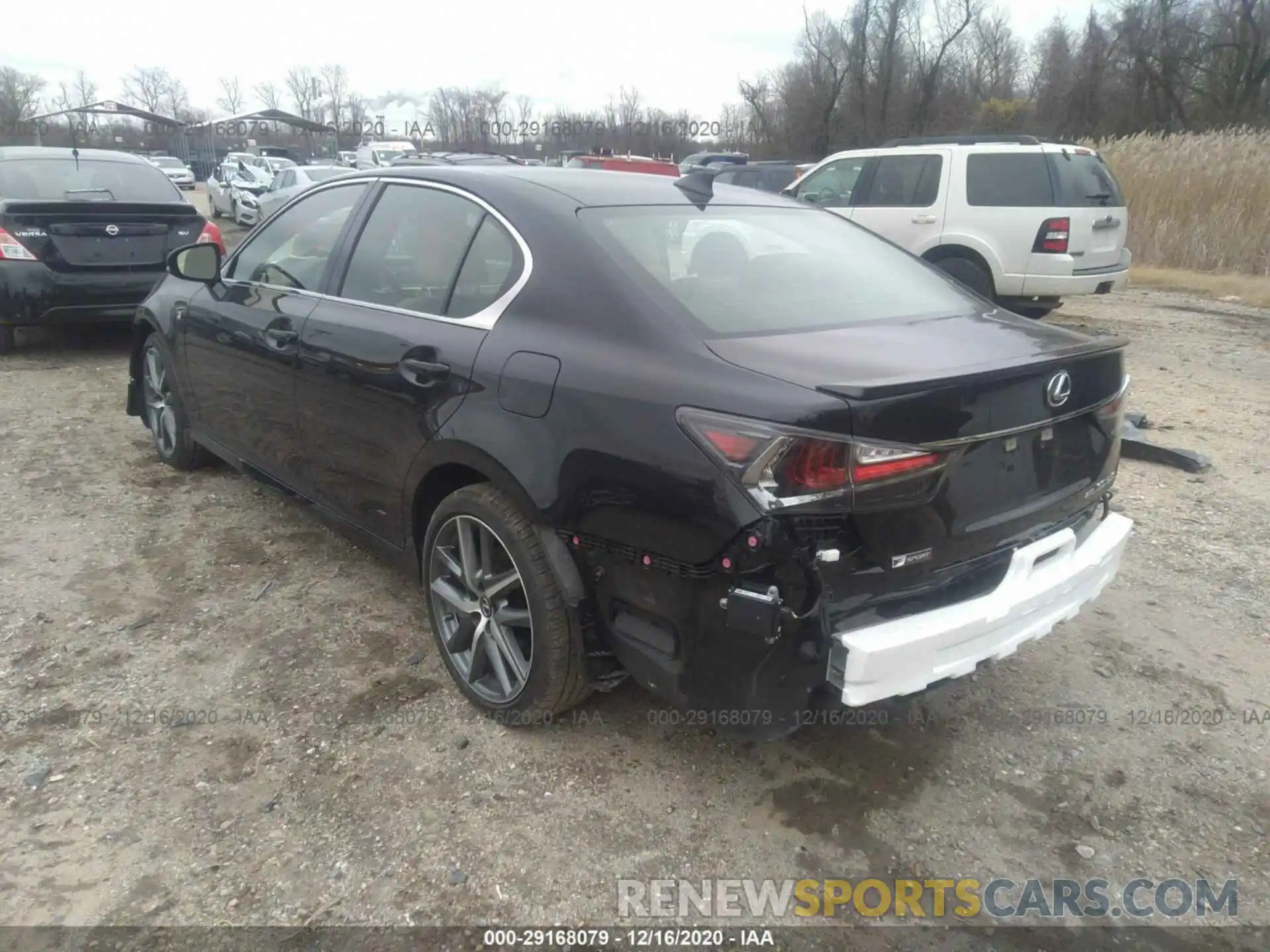 3 Photograph of a damaged car JTHCZ1BL5KA012009 LEXUS GS 2019