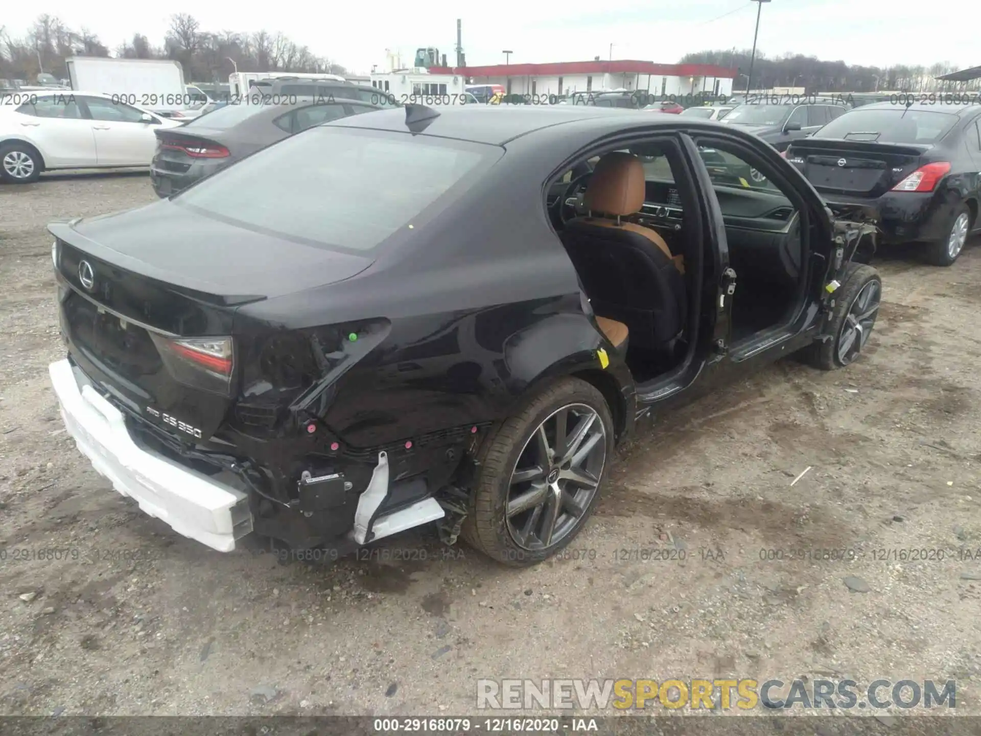 4 Photograph of a damaged car JTHCZ1BL5KA012009 LEXUS GS 2019