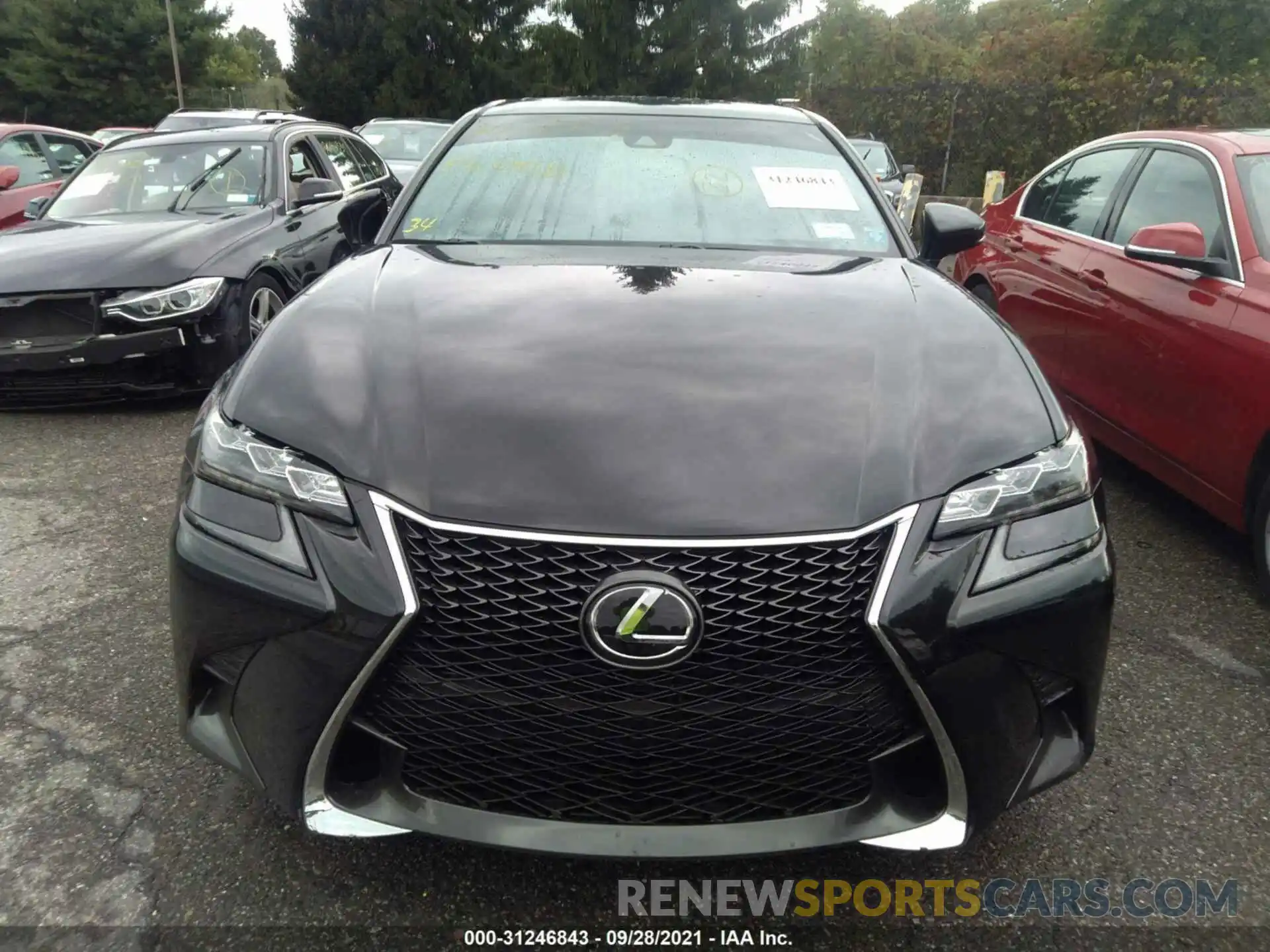 6 Photograph of a damaged car JTHCZ1BL8KA011551 LEXUS GS 2019