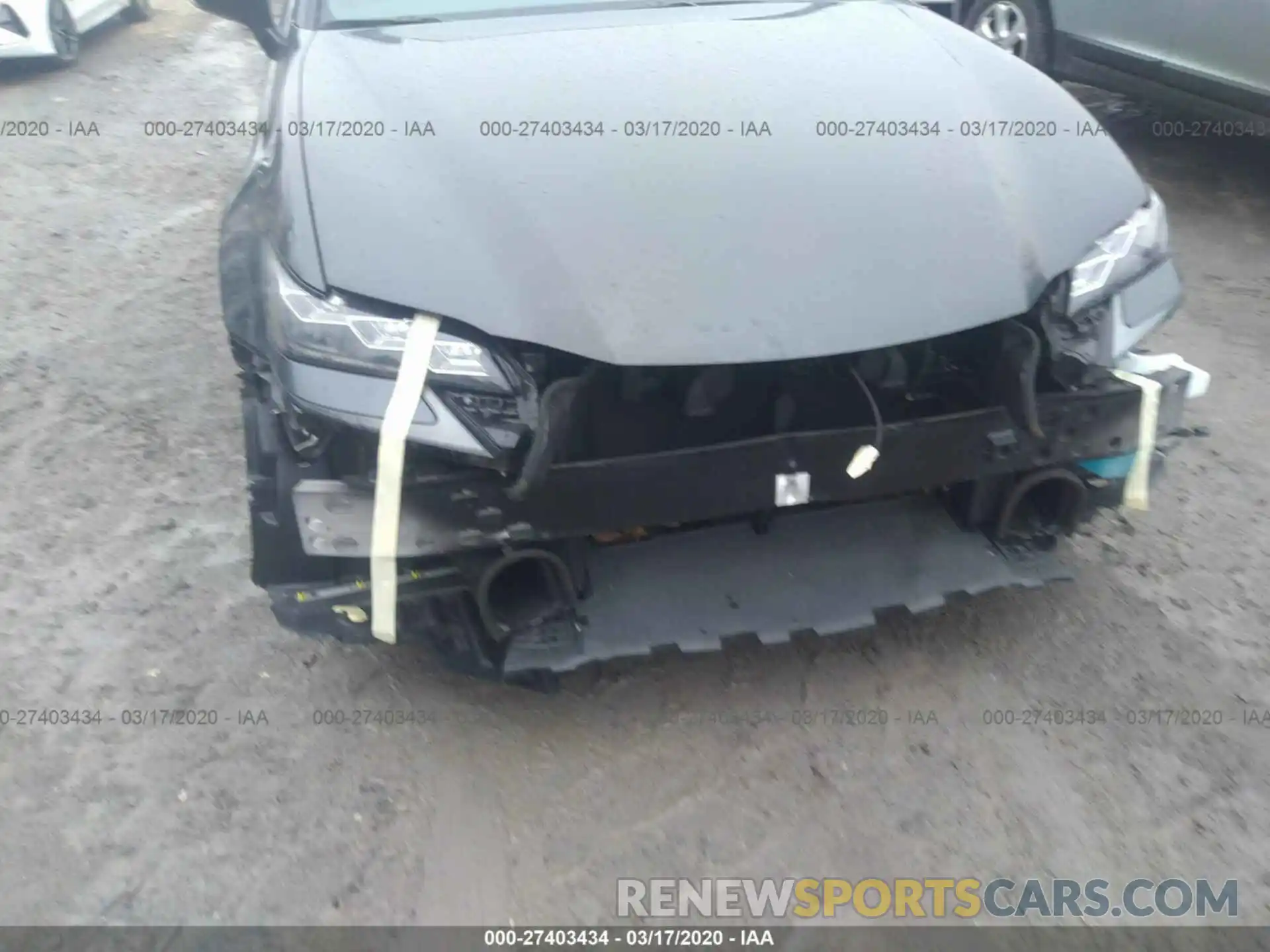 6 Photograph of a damaged car JTHCZ1BL9KA010991 LEXUS GS 2019