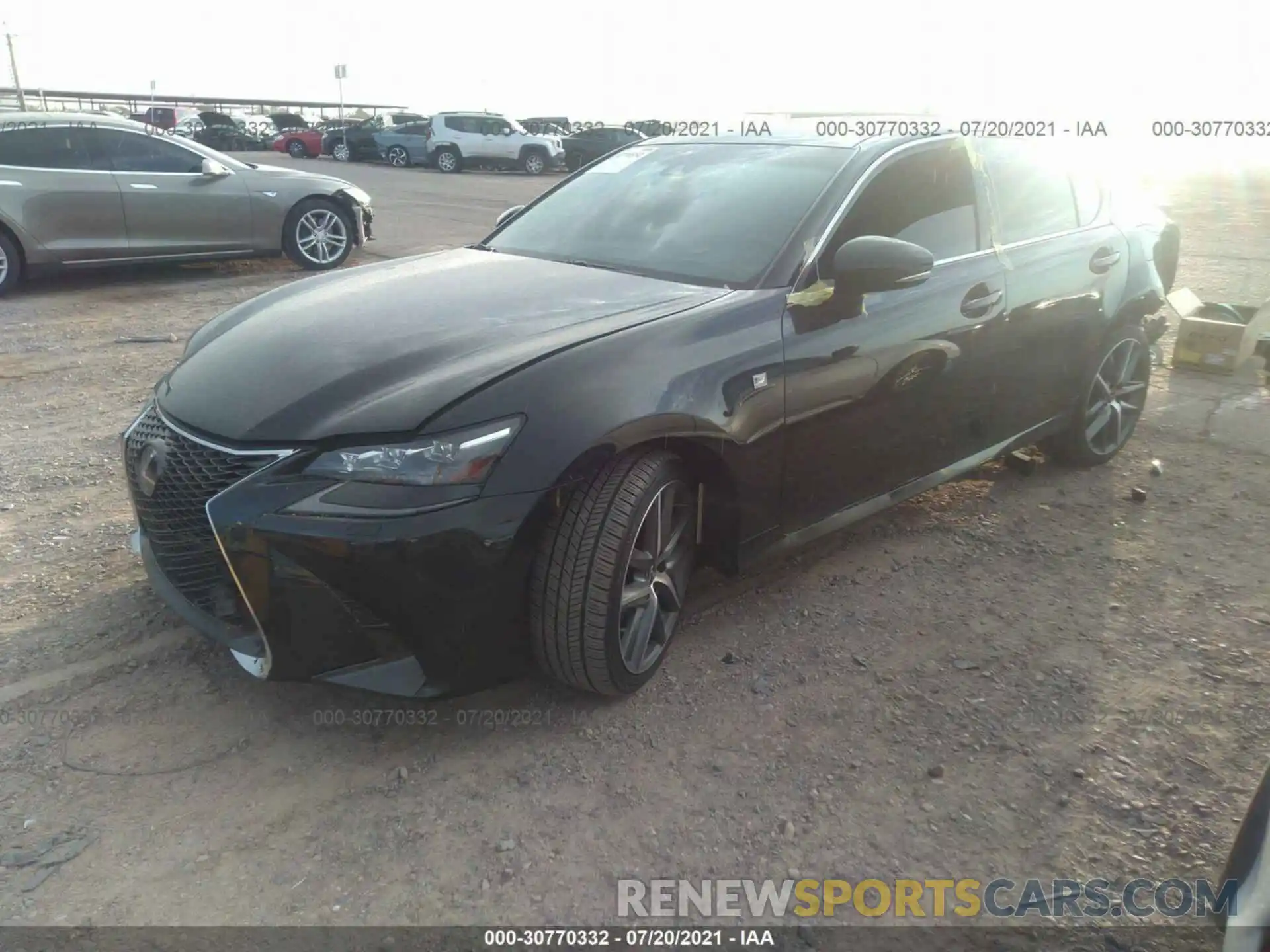 2 Фотография поврежденного автомобиля JTHCZ1BL9KA011560 LEXUS GS 2019