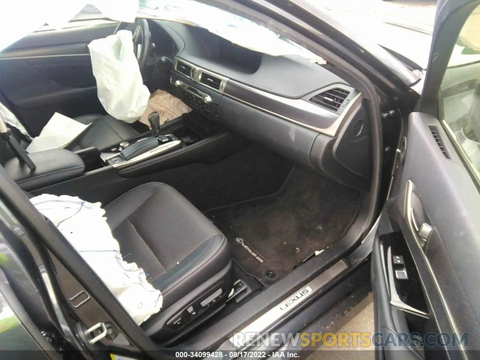 5 Photograph of a damaged car JTHCZ1BLXKA010885 LEXUS GS 2019