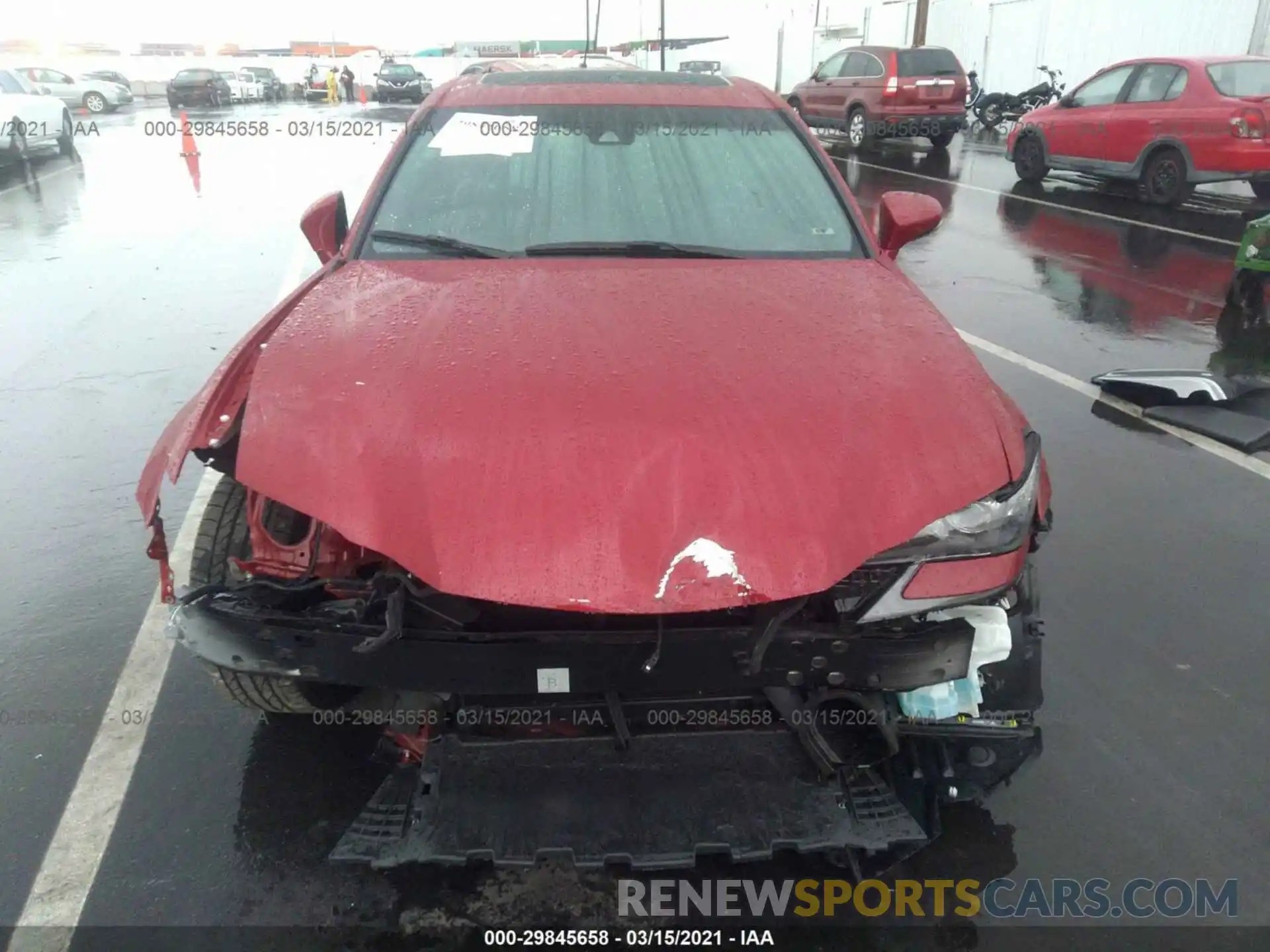 6 Photograph of a damaged car JTHEZ1BL7LA019263 LEXUS GS 2020