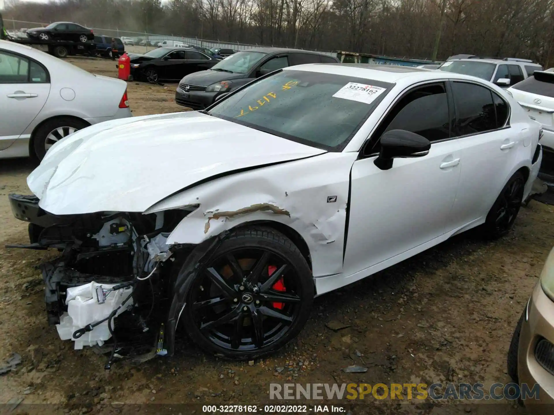 2 Photograph of a damaged car JTHEZ1BL9LA020320 LEXUS GS 2020