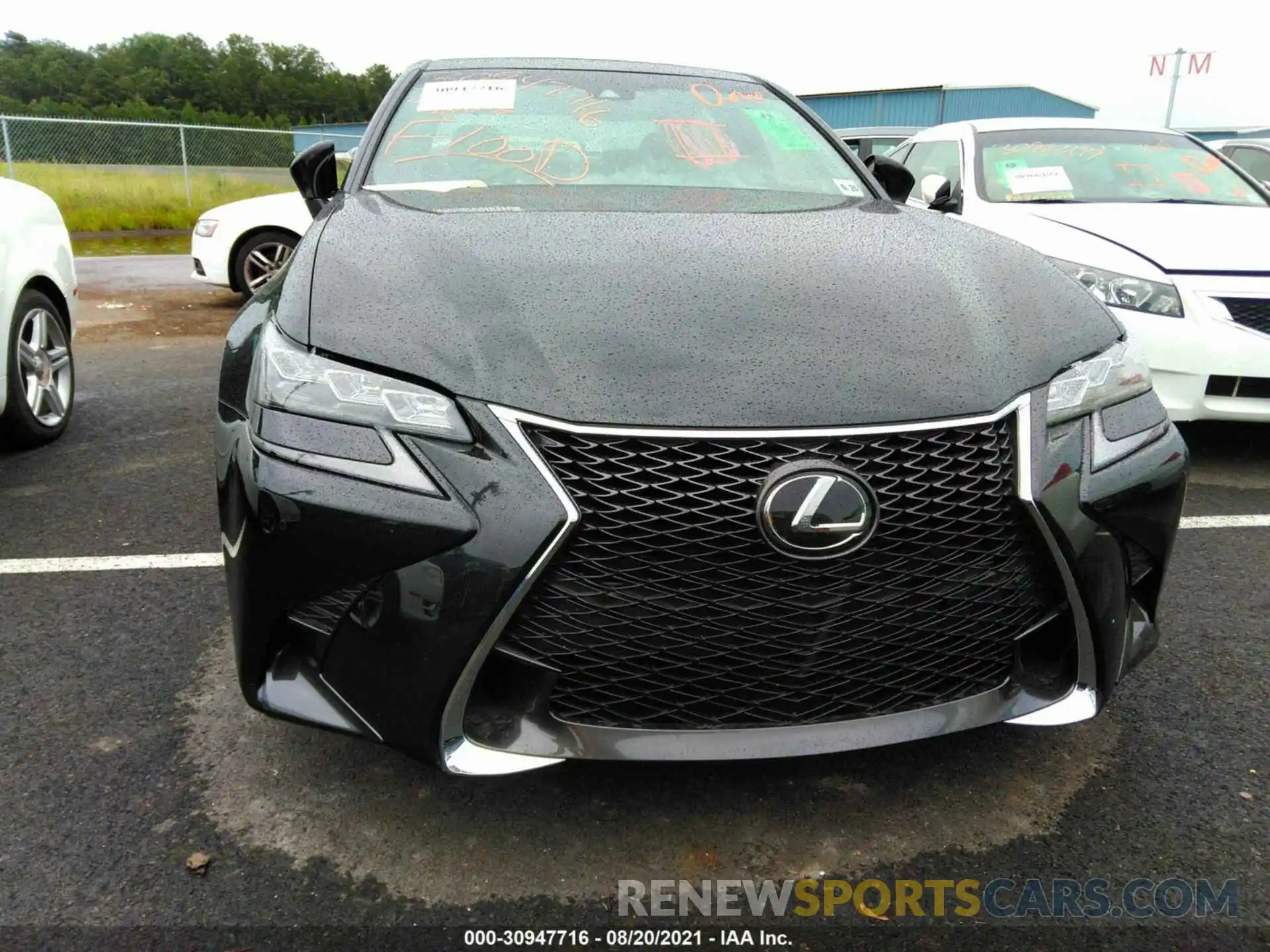 6 Фотография поврежденного автомобиля JTHEZ1CLXLA012614 LEXUS GS 2020