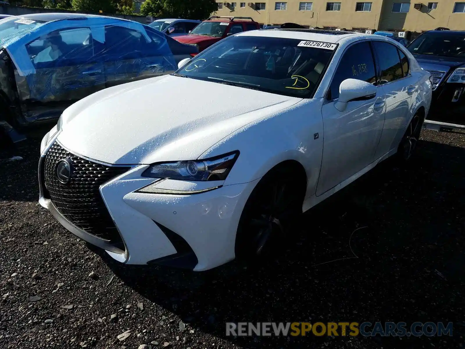 2 Фотография поврежденного автомобиля JTHBZ1BL1KA018563 LEXUS GS 350 BAS 2019