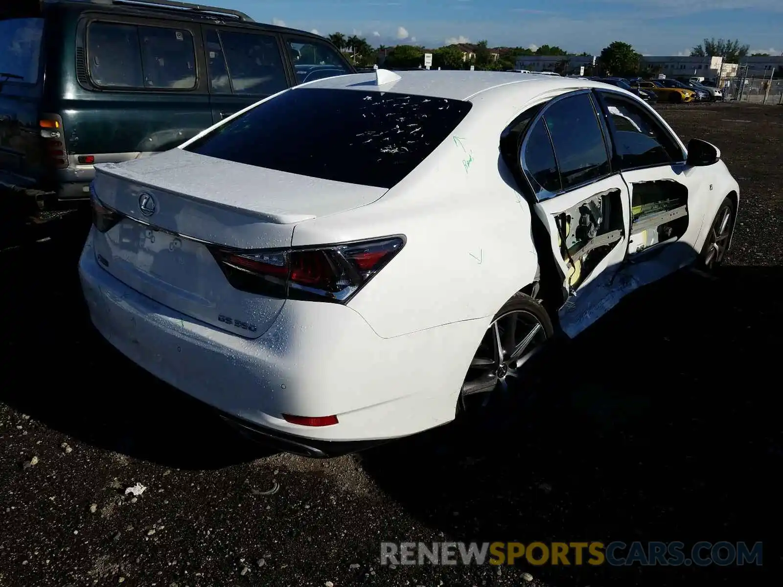 4 Photograph of a damaged car JTHBZ1BL1KA018563 LEXUS GS 350 BAS 2019