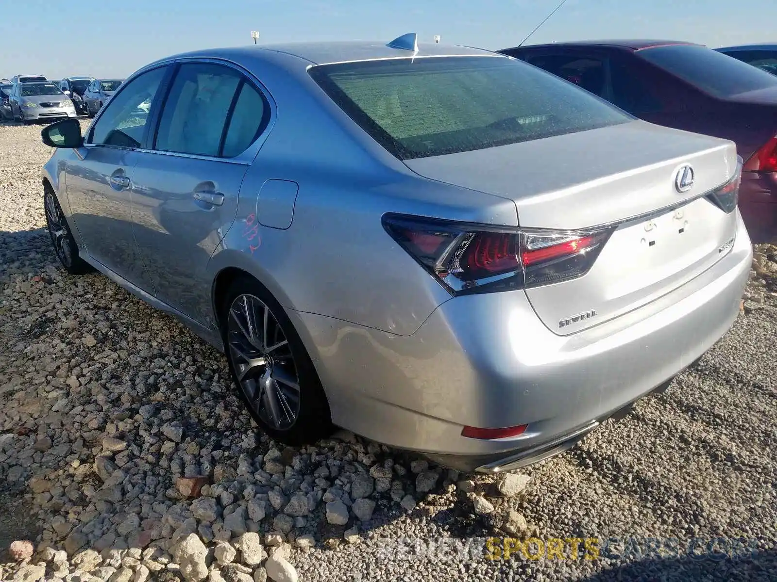 3 Photograph of a damaged car JTHBZ1BL2KA017275 LEXUS GS 350 BAS 2019