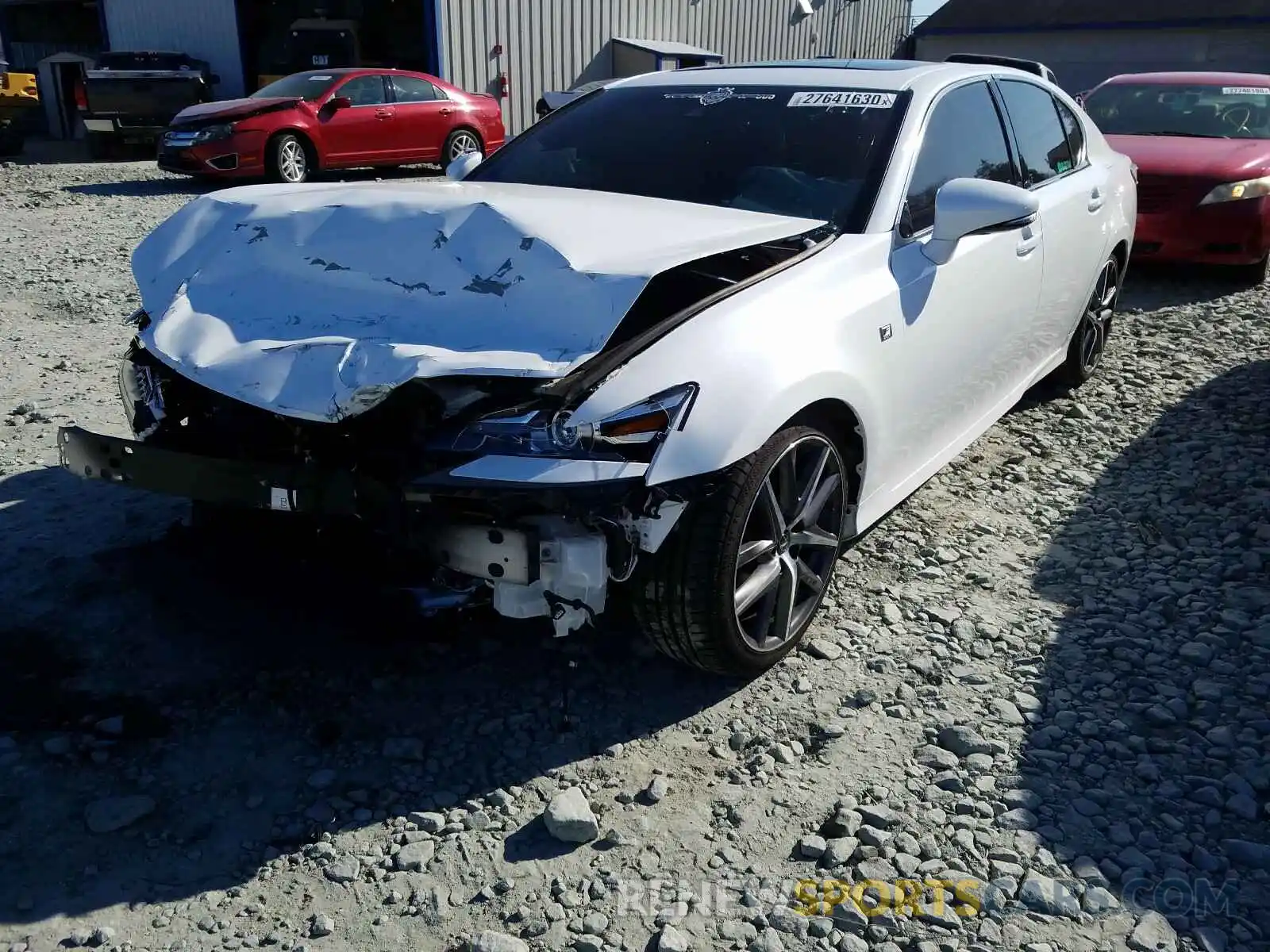 2 Photograph of a damaged car JTHBZ1BL3KA018080 LEXUS GS 350 BAS 2019