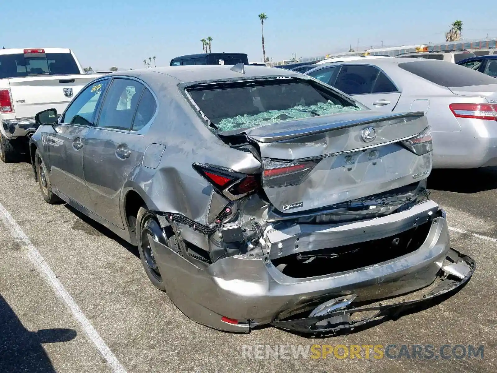 3 Photograph of a damaged car JTHBZ1BL5KA018405 LEXUS GS 350 BAS 2019