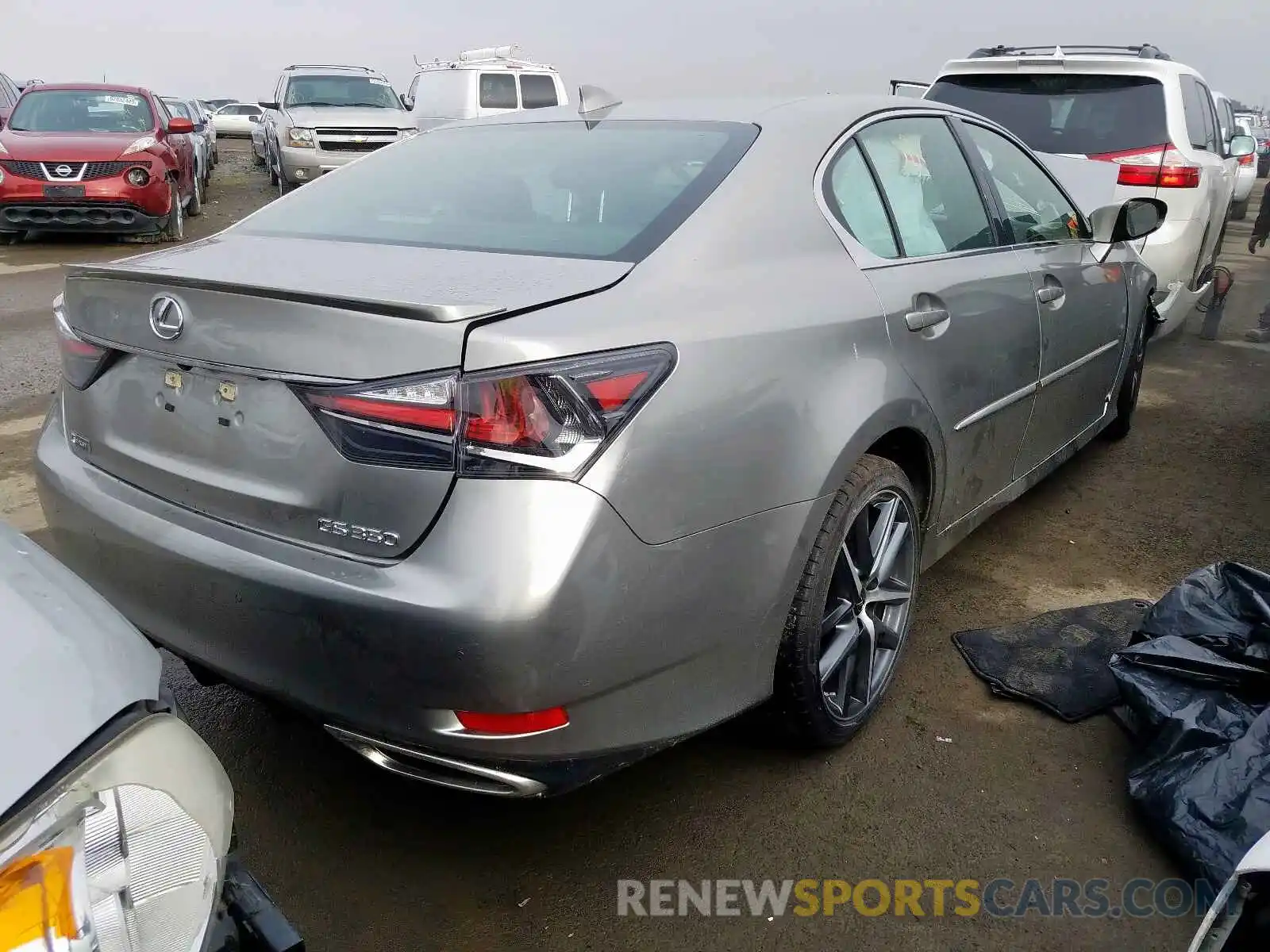 4 Фотография поврежденного автомобиля JTHBZ1BLXKA017329 LEXUS GS 350 BAS 2019