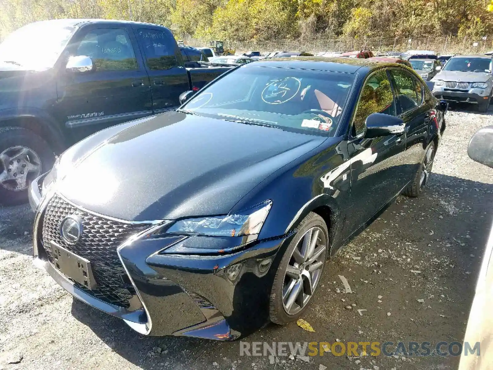 2 Photograph of a damaged car JTHCZ1BL1KA011956 LEXUS GS 350 BAS 2019