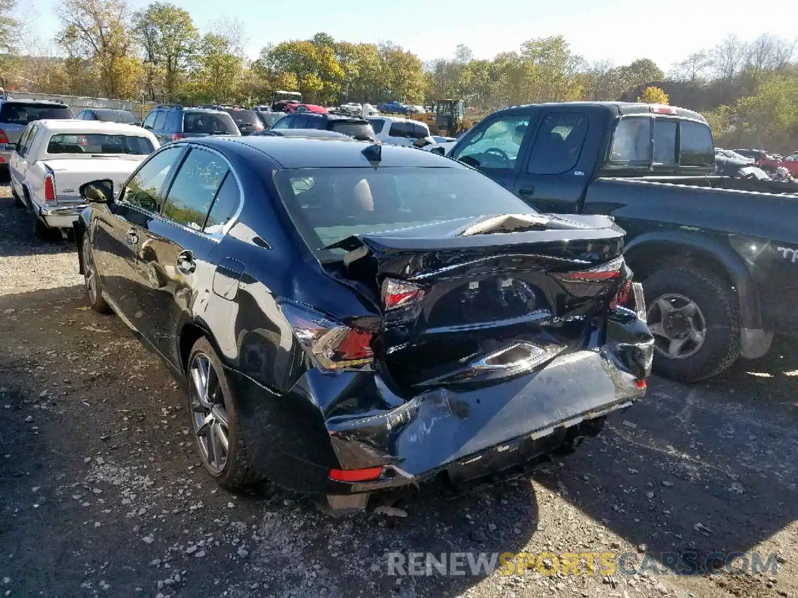 3 Photograph of a damaged car JTHCZ1BL1KA011956 LEXUS GS 350 BAS 2019