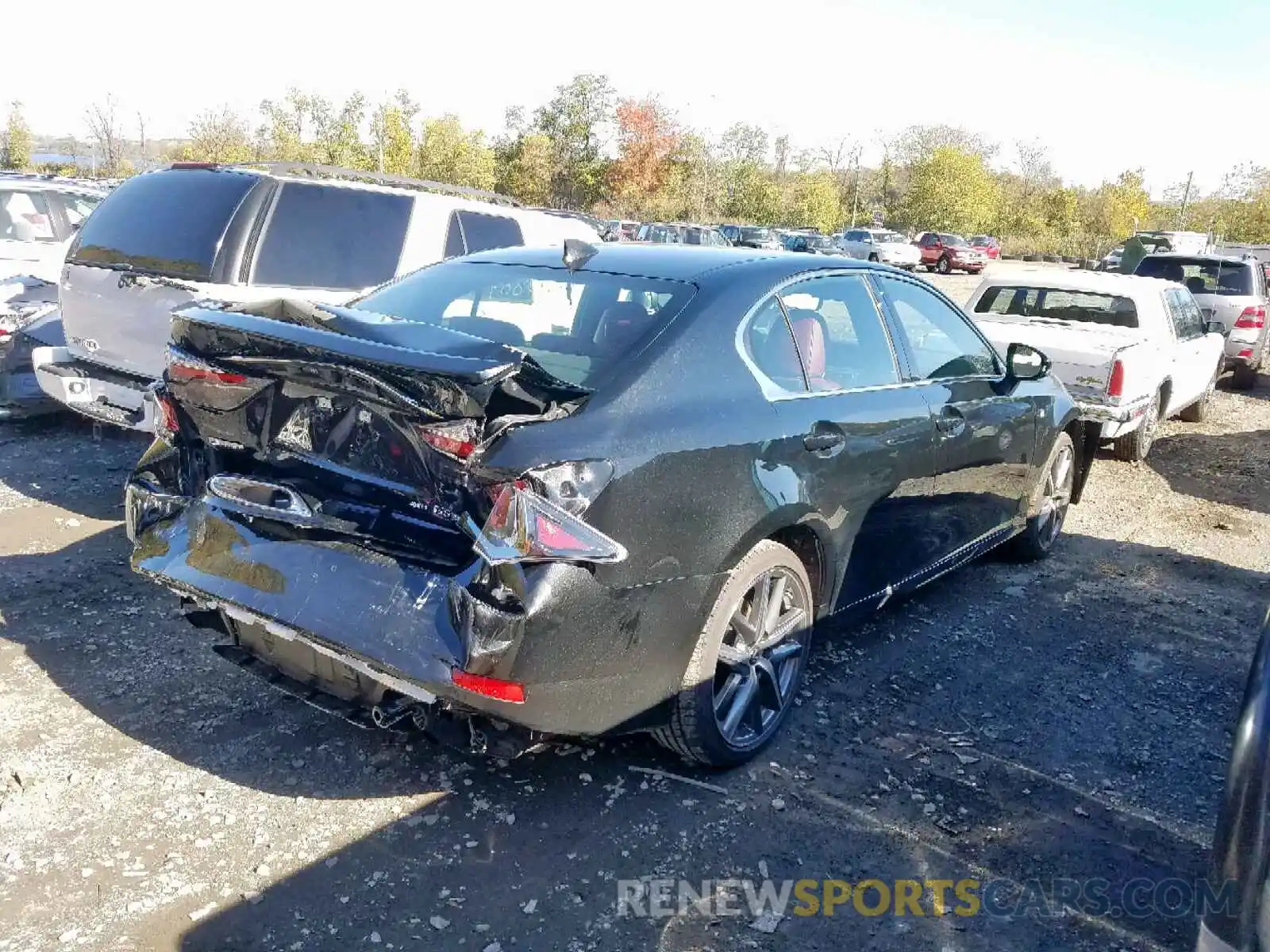 4 Photograph of a damaged car JTHCZ1BL1KA011956 LEXUS GS 350 BAS 2019