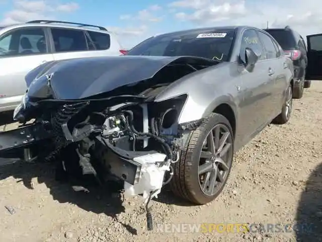 2 Photograph of a damaged car JTHCZ1BL2KA011688 LEXUS GS 350 BAS 2019