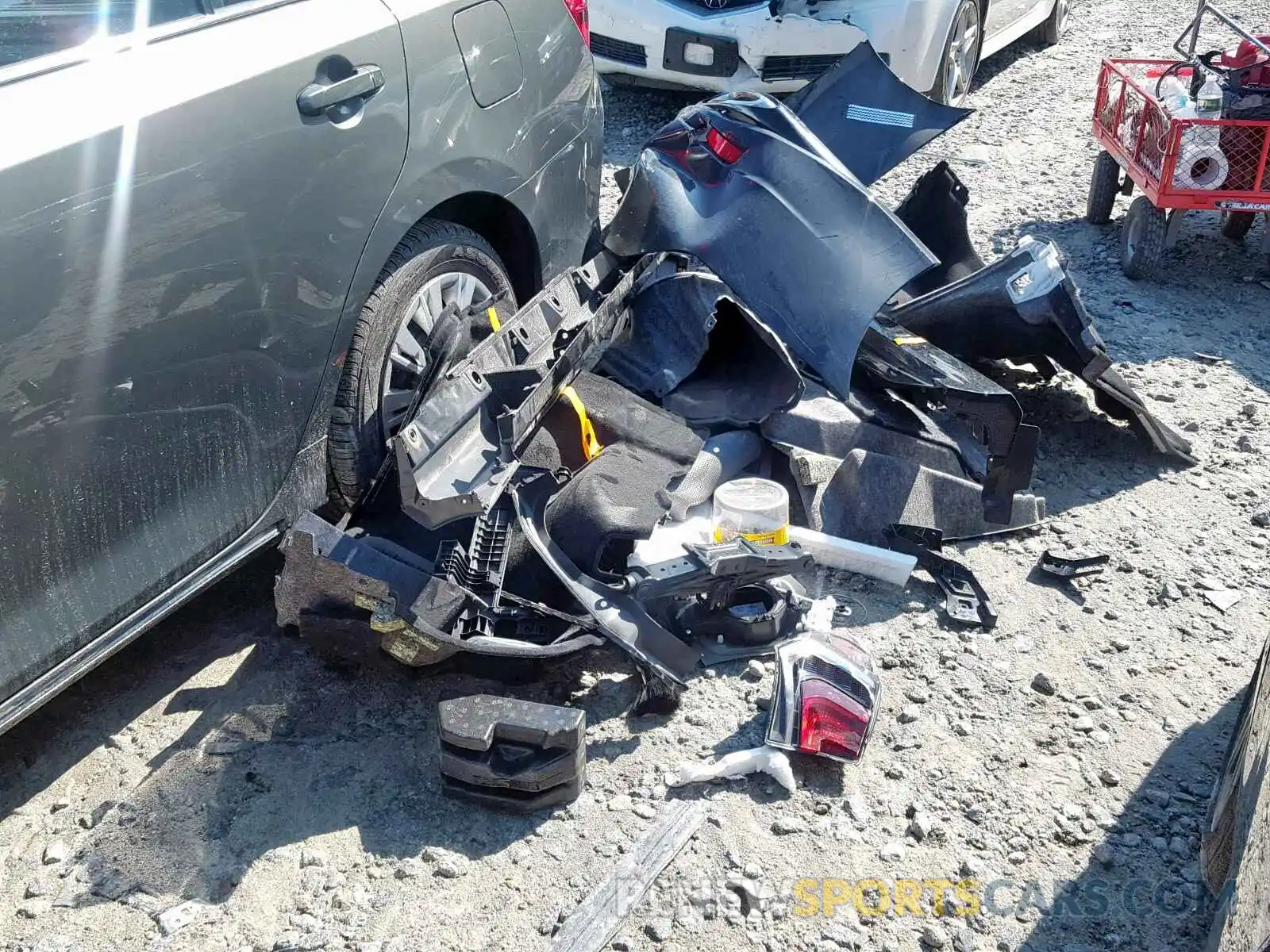 9 Photograph of a damaged car JTHCZ1BL3KA011358 LEXUS GS 350 BAS 2019