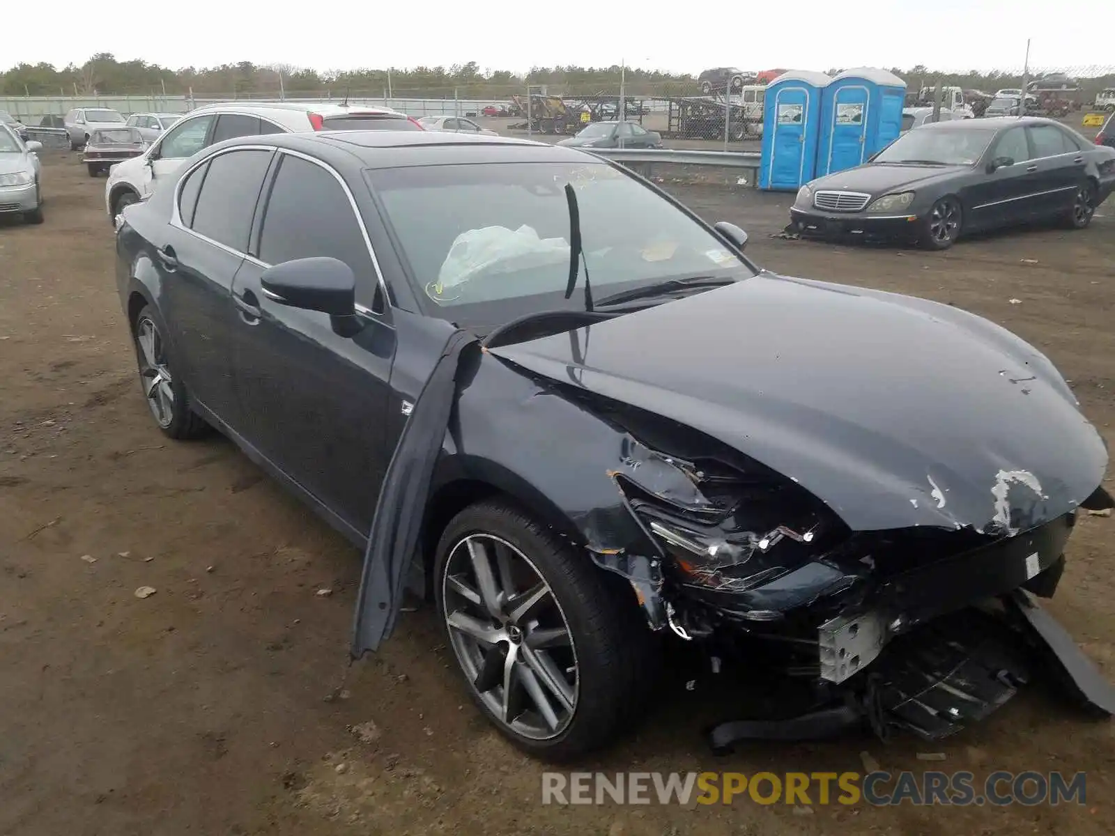 1 Photograph of a damaged car JTHCZ1BL5KA011717 LEXUS GS 350 BAS 2019