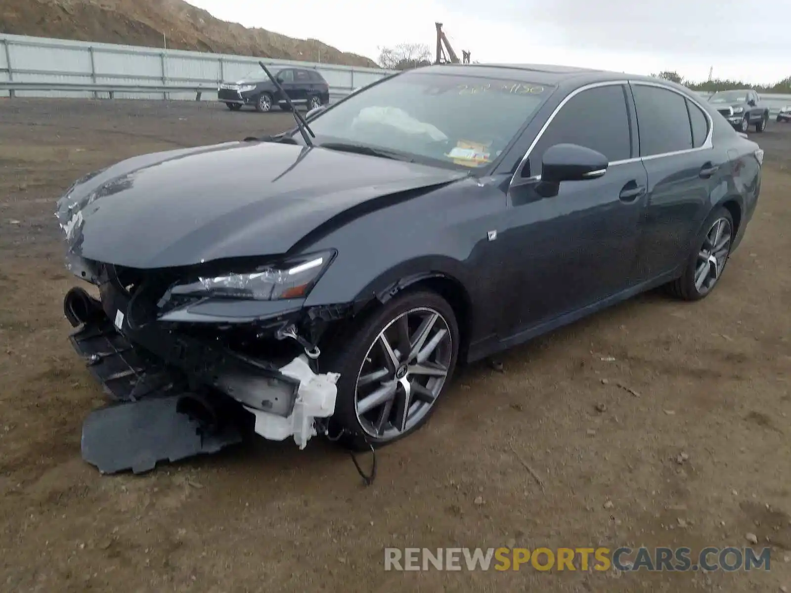 2 Photograph of a damaged car JTHCZ1BL5KA011717 LEXUS GS 350 BAS 2019