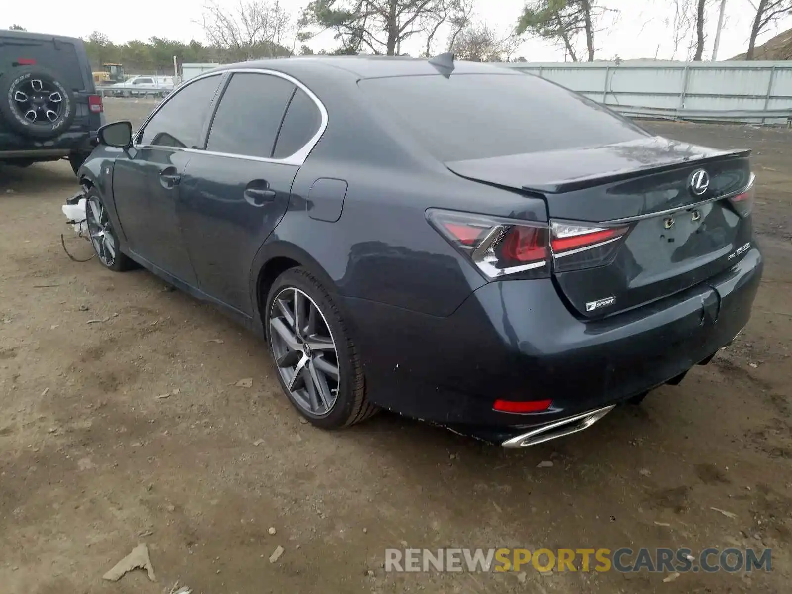 3 Photograph of a damaged car JTHCZ1BL5KA011717 LEXUS GS 350 BAS 2019