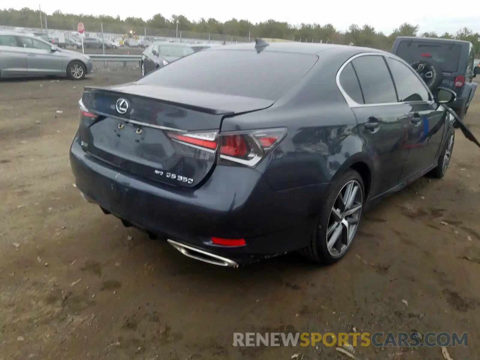 4 Фотография поврежденного автомобиля JTHCZ1BL5KA011717 LEXUS GS 350 BAS 2019