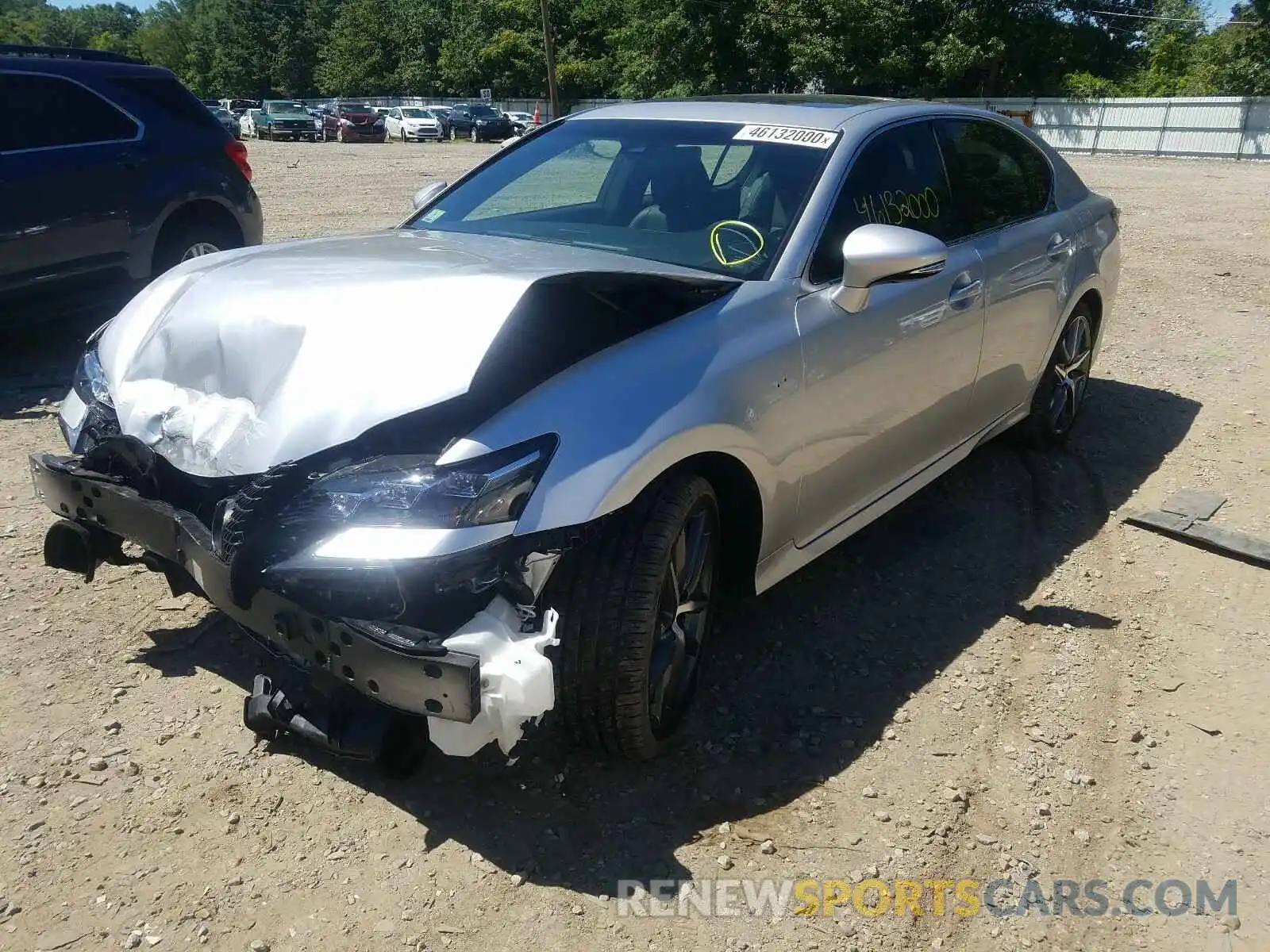 2 Photograph of a damaged car JTHCZ1BL7KA012058 LEXUS GS 350 BAS 2019