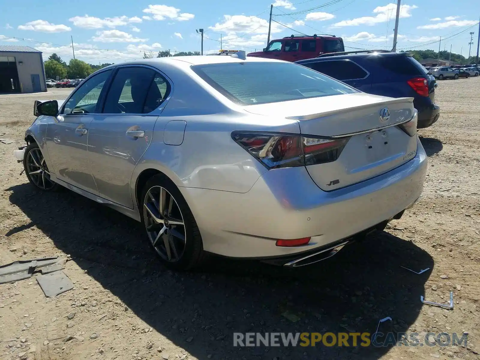 3 Photograph of a damaged car JTHCZ1BL7KA012058 LEXUS GS 350 BAS 2019